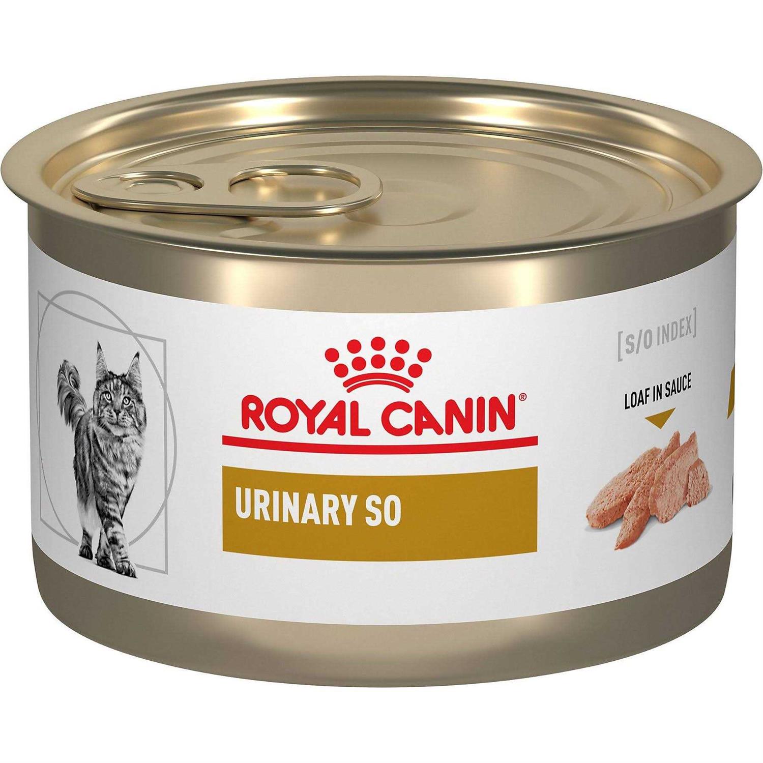 Royal Canin Veterinary Diet Adult Urinary SO Loaf in Sauce Canned Cat Food