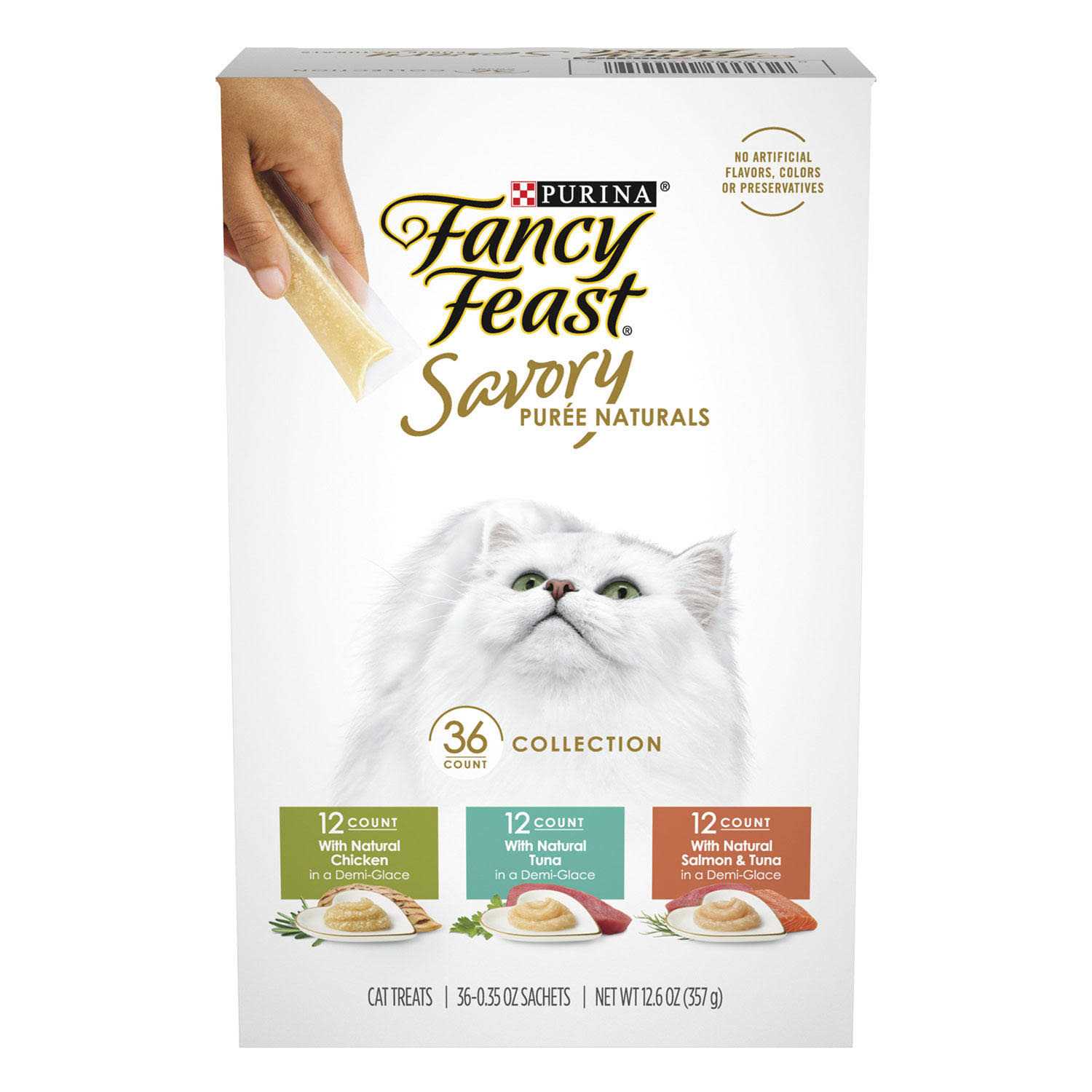 Fancy Feast Savory Puree Pouches