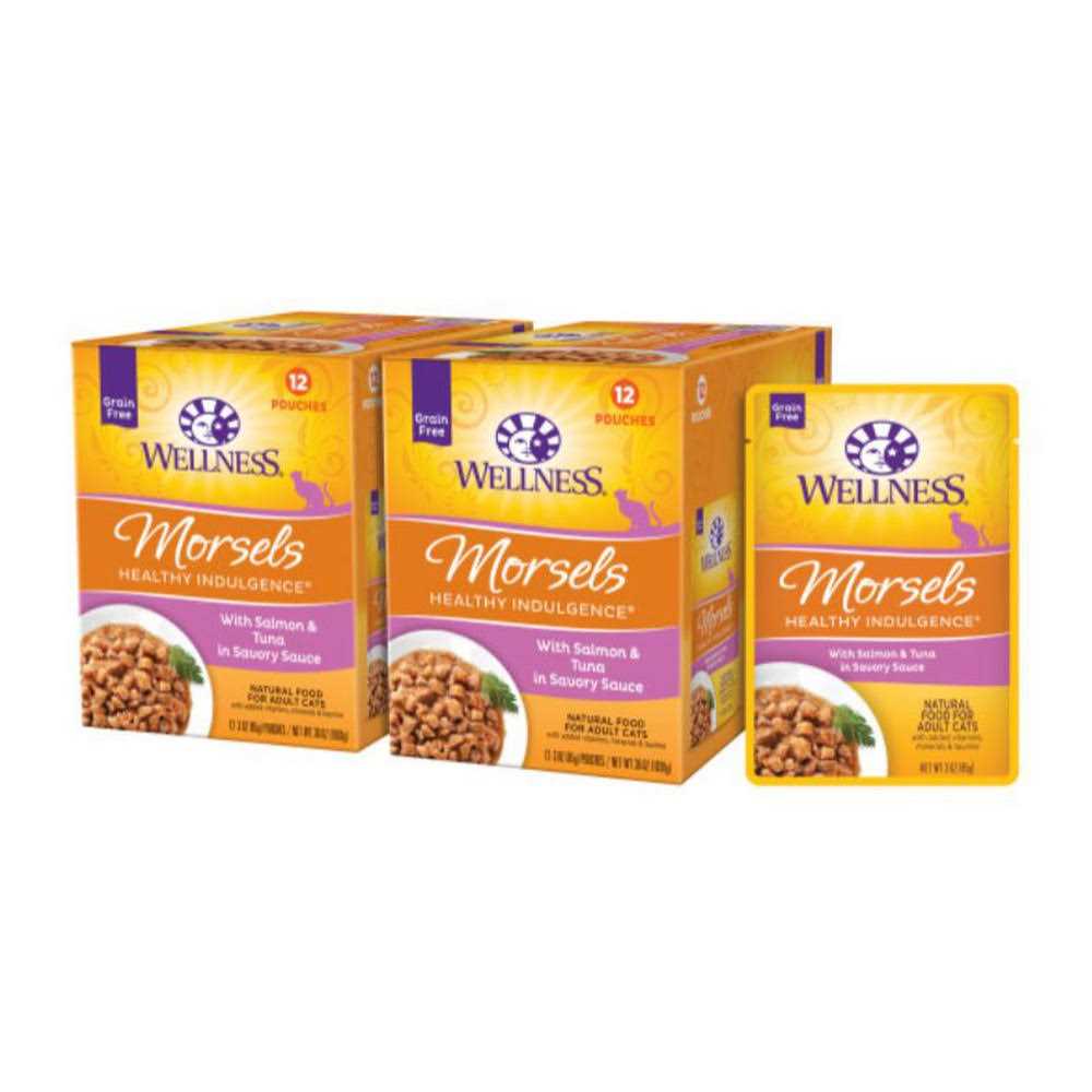 Alternative view of Wellness Healthy Indulgence Morsels Cat Food