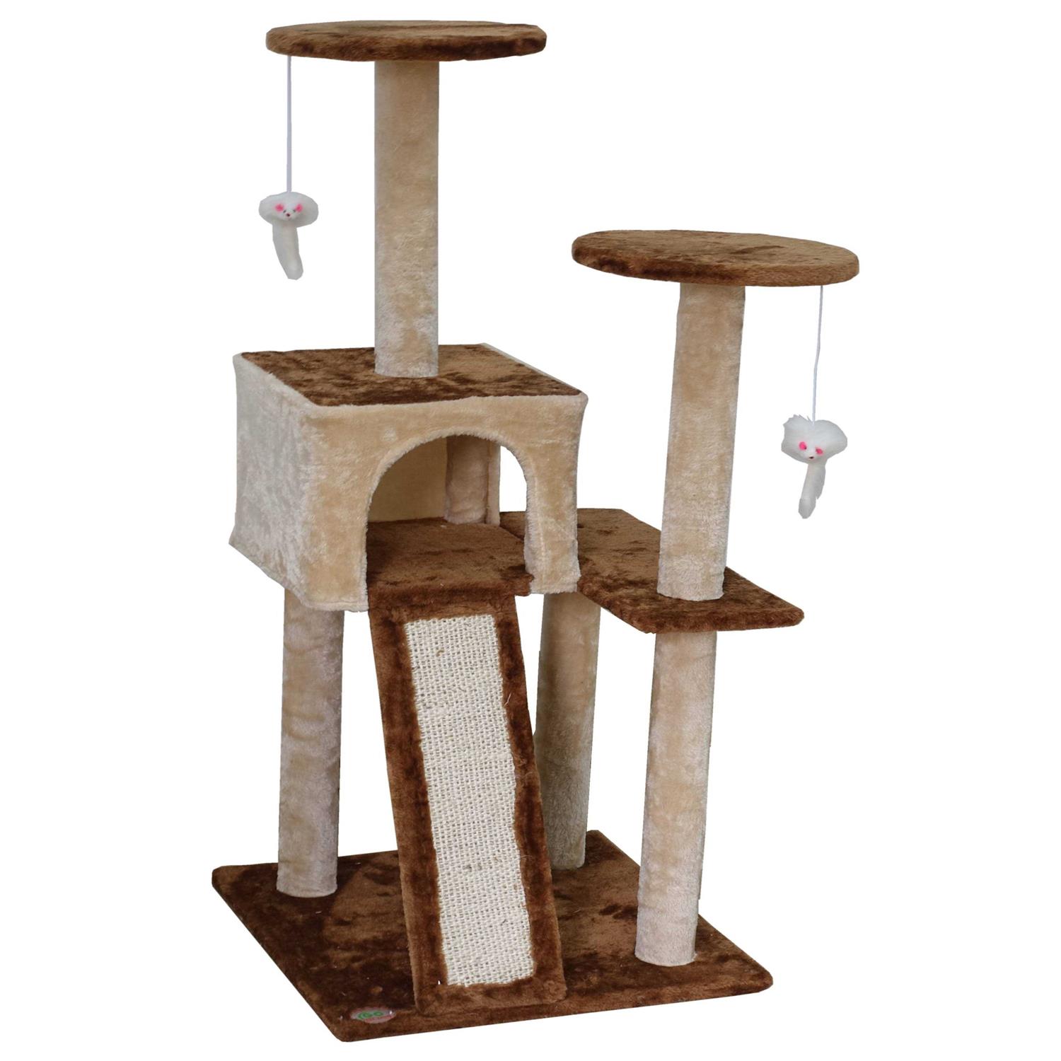 Alternative view of Go Pet Club 44 in. Kitten Cat Tree