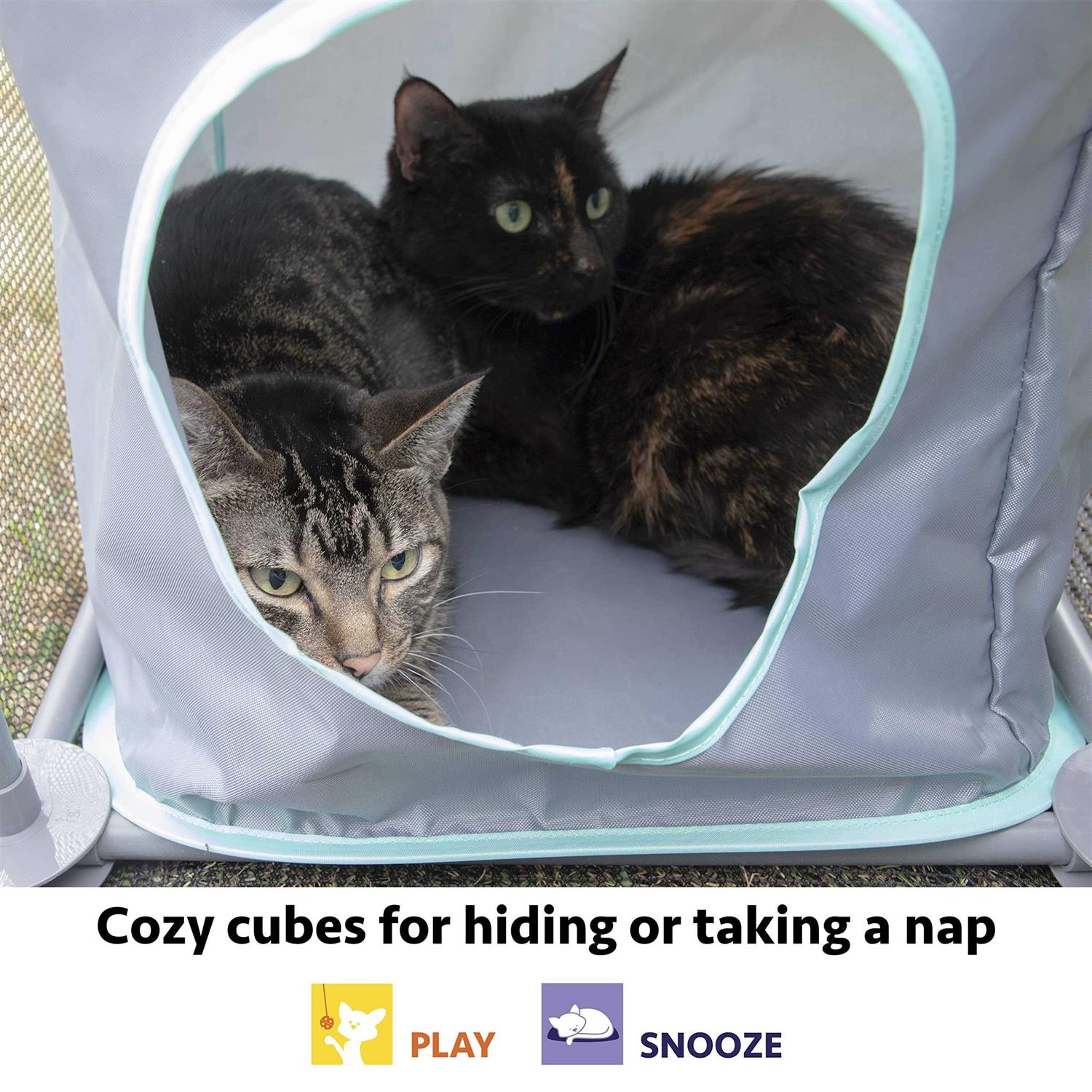 Alternative view of Kitty City Claw Indoor and Outdoor Mega Kit Cat Furniture