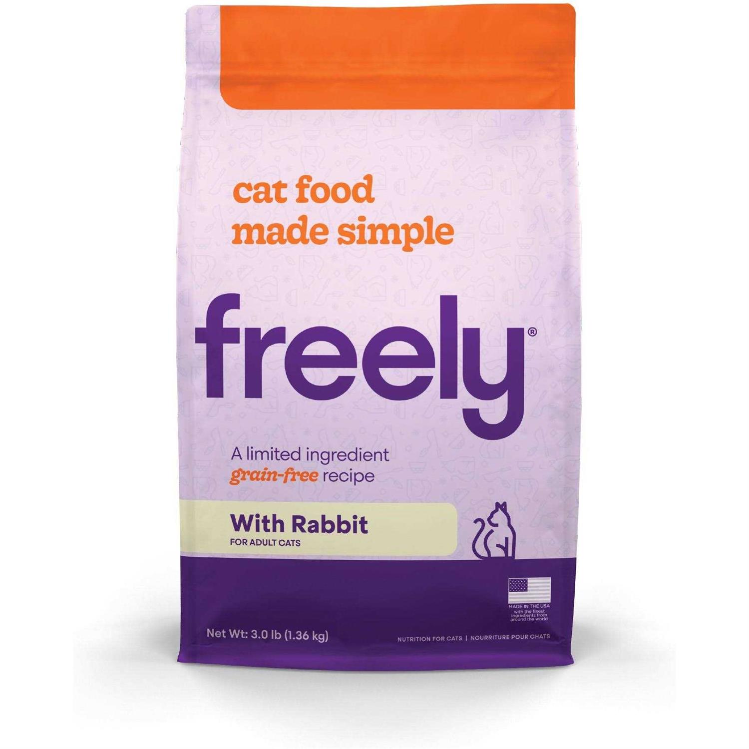 Freely Limited Ingredient Diet Natural Grain Free Dry Cat Food