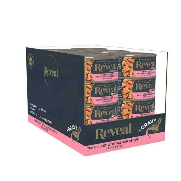 Alternative view of Reveal in Gravy Tuna Fillet Grain Free Cat Food