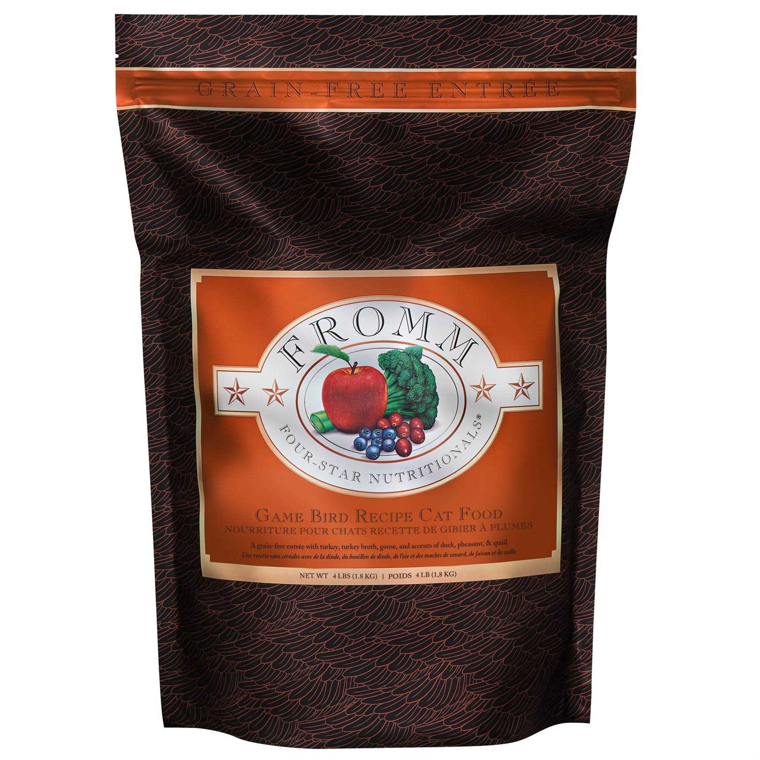 Fromm Four-Star Game Bird Cat Food
