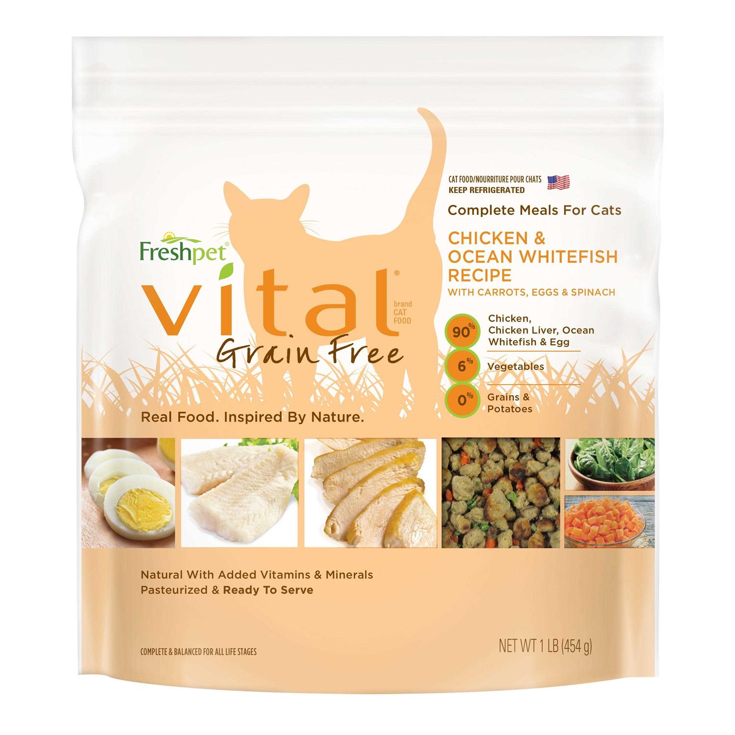 Freshpet Vital Grain-Free Chicken Recipe Cat Food