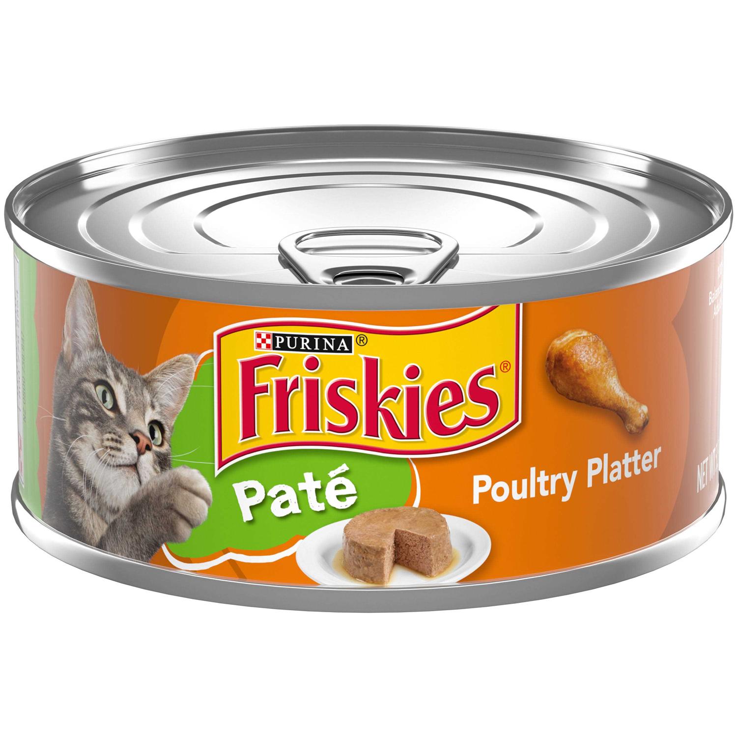 Friskies Poultry Platter Pate Cat Food