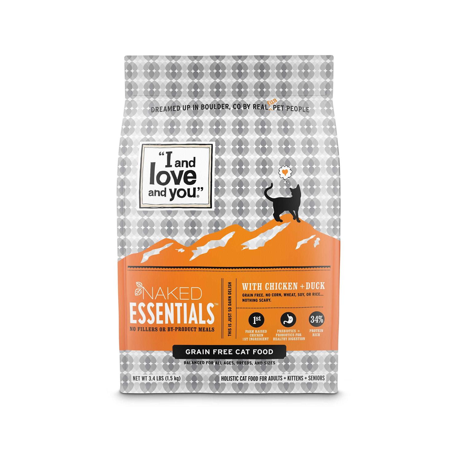 I and Love and You Chicken & Duck Naked Essentials Cat Food