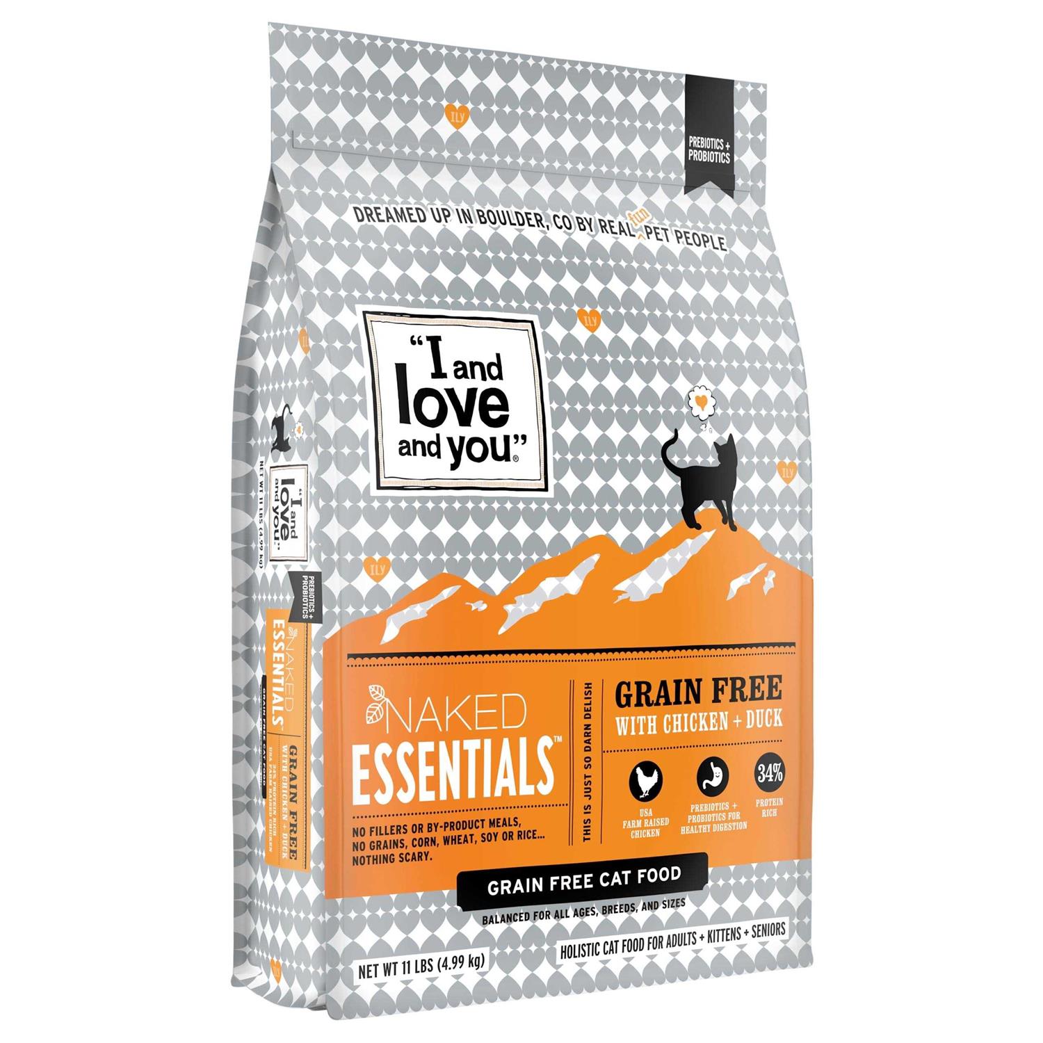 I and Love and You Chicken & Duck Naked Essentials Cat Food
