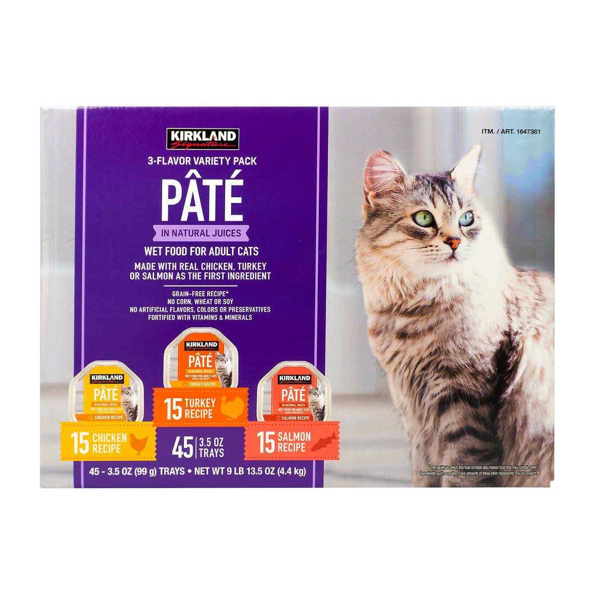 Kirkland Signature Pate Cat Food Variety