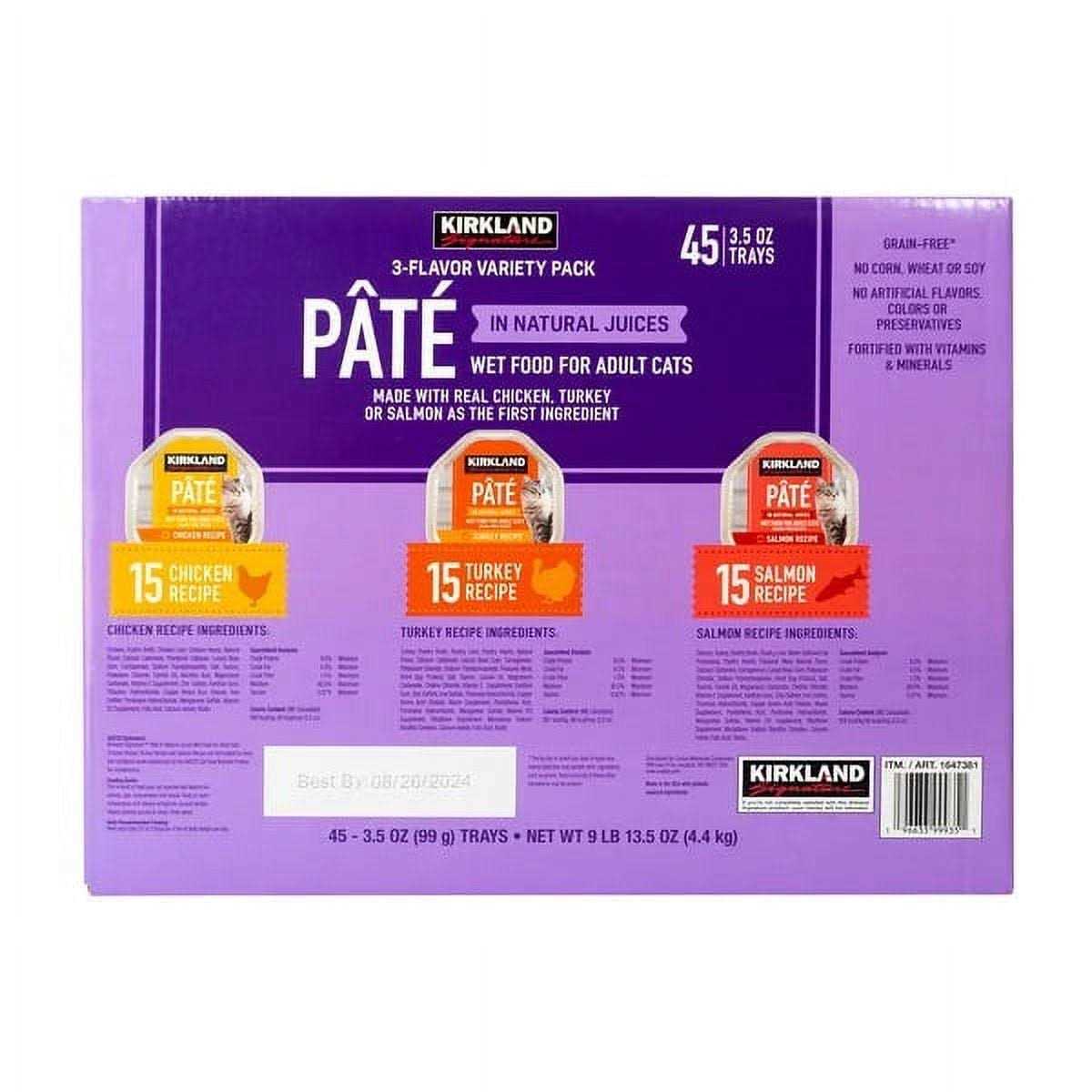 Alternative view of Kirkland Signature Pate Cat Food Variety