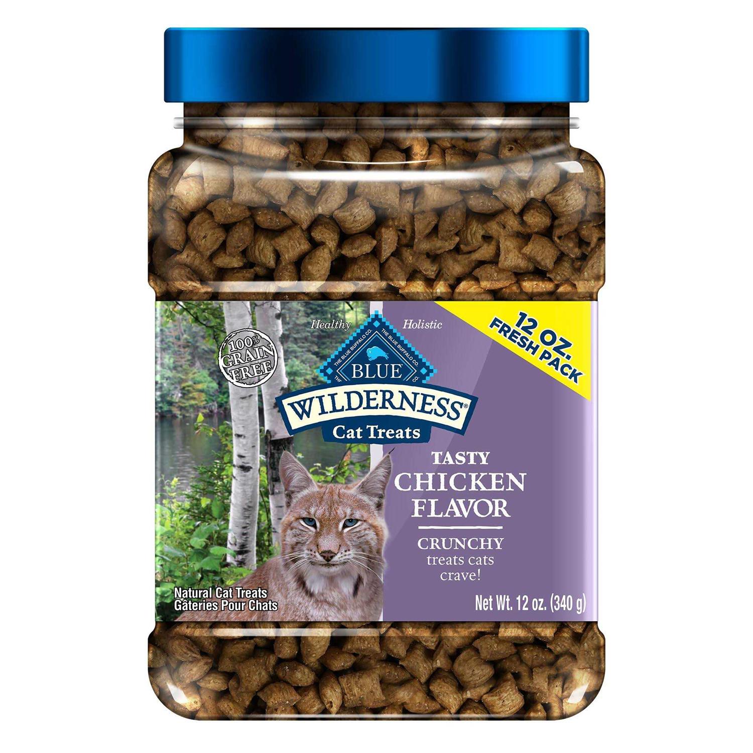 Blue Buffalo Wilderness Crunchy Cat Treats