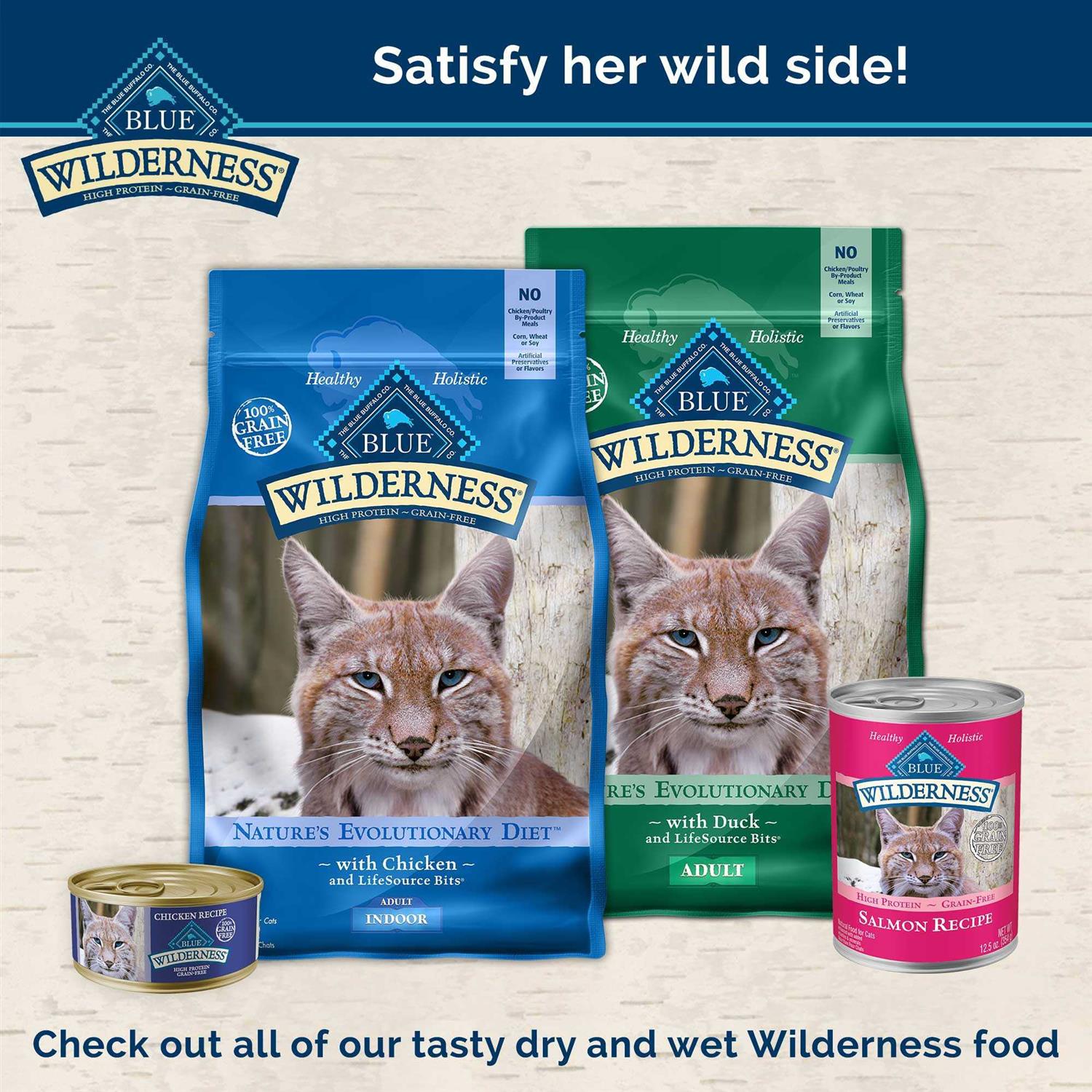 Alternative view of Blue Buffalo Wilderness Crunchy Cat Treats