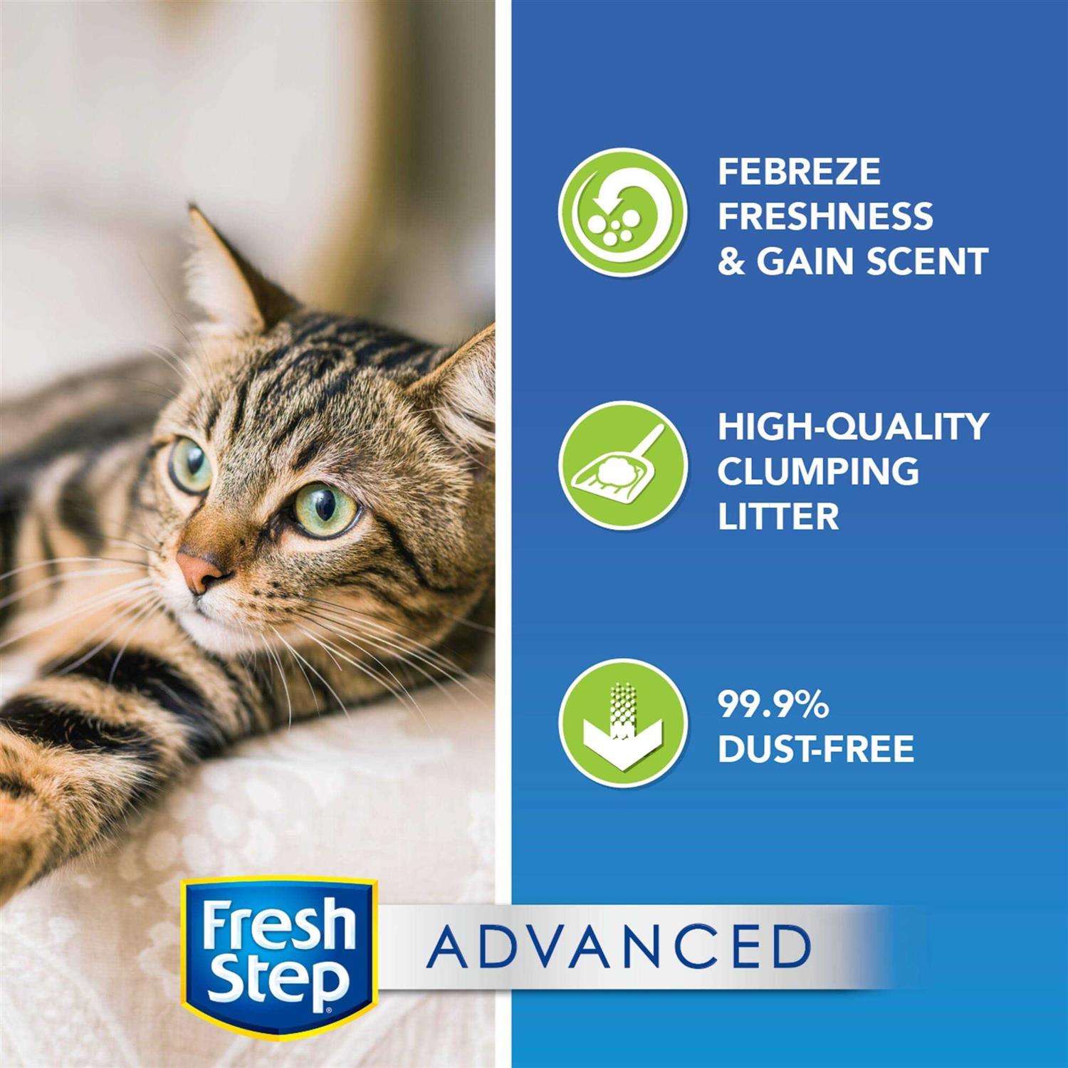 Alternative view of Fresh Step Advanced Clumping Cat Litter