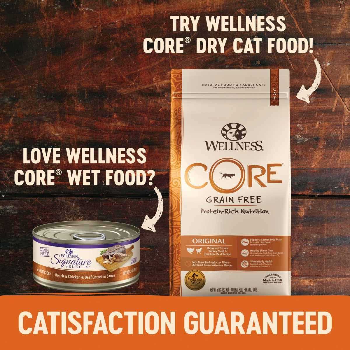 Alternative view of Wellness Signature Selects Natural Grain Free Cat Food Tuna & Salmon