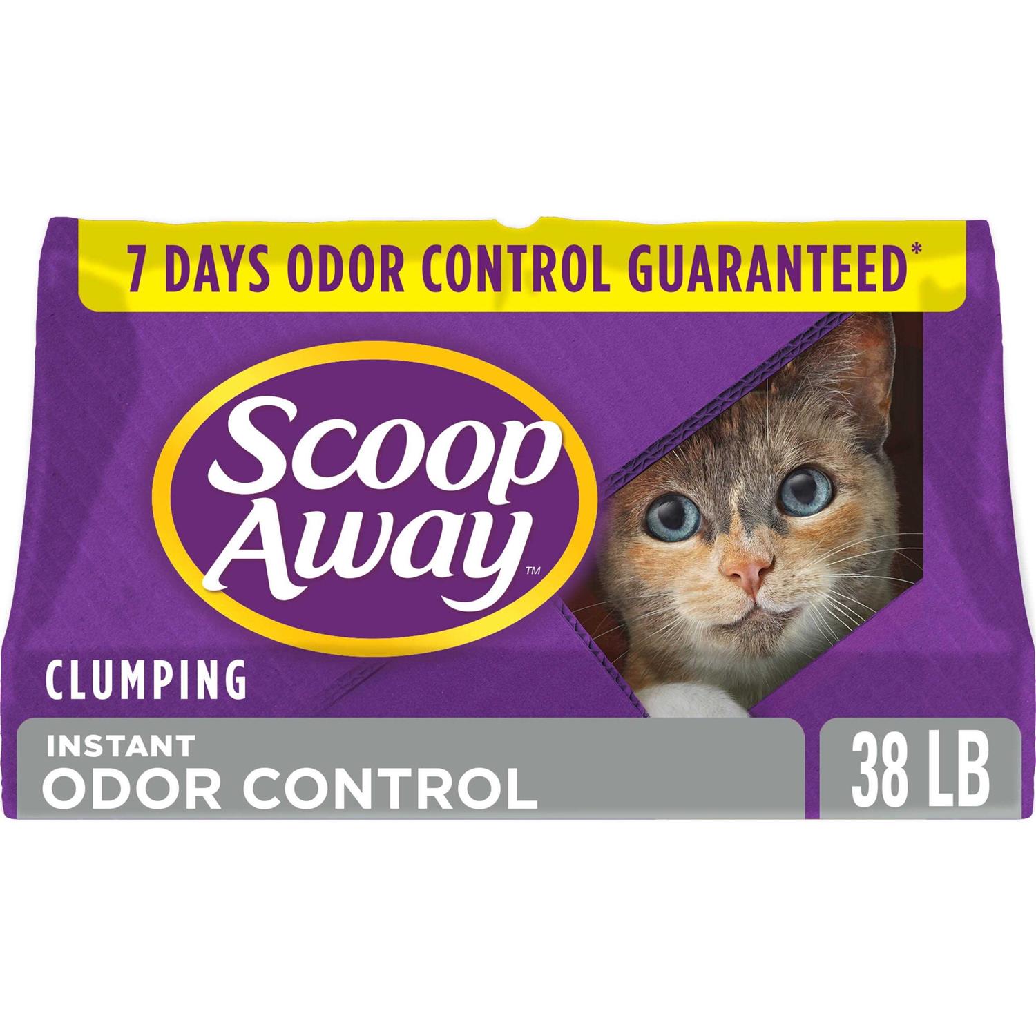 Scoop Away Instant Odor Control Clean Breeze Cat Litter