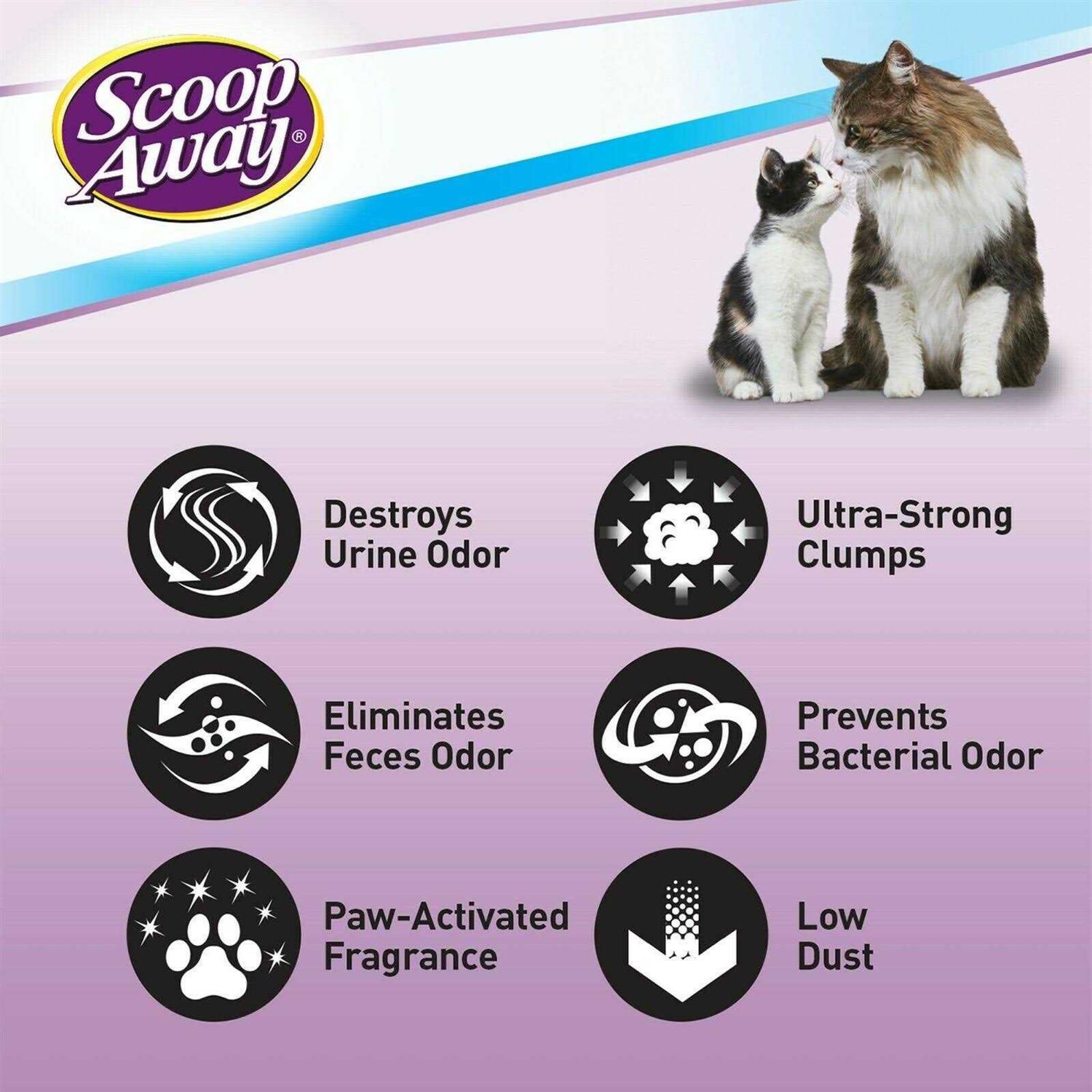 Alternative view of Scoop Away Instant Odor Control Clean Breeze Cat Litter