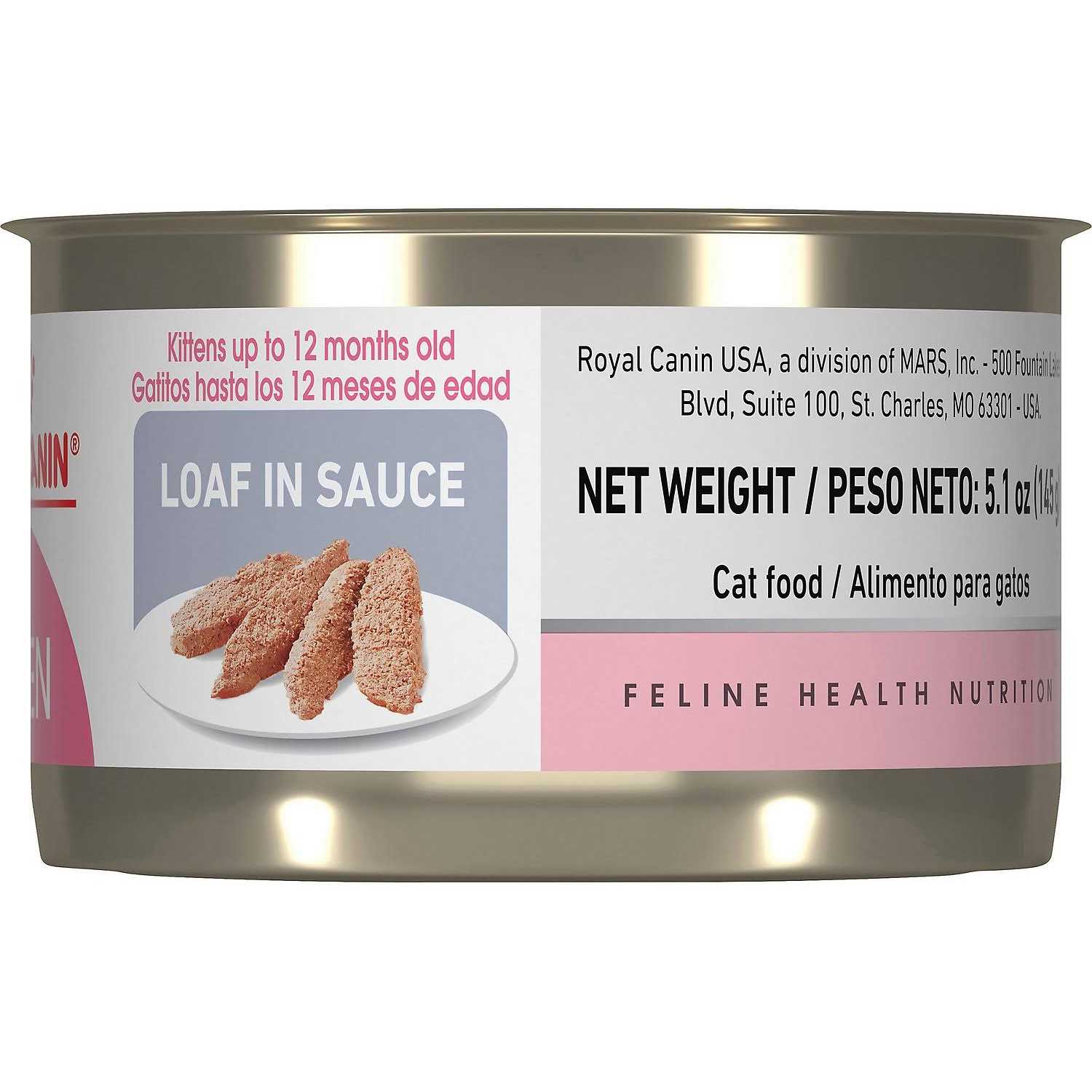 Alternative view of Royal Canin Kitten Loaf in Sauce Cat Food