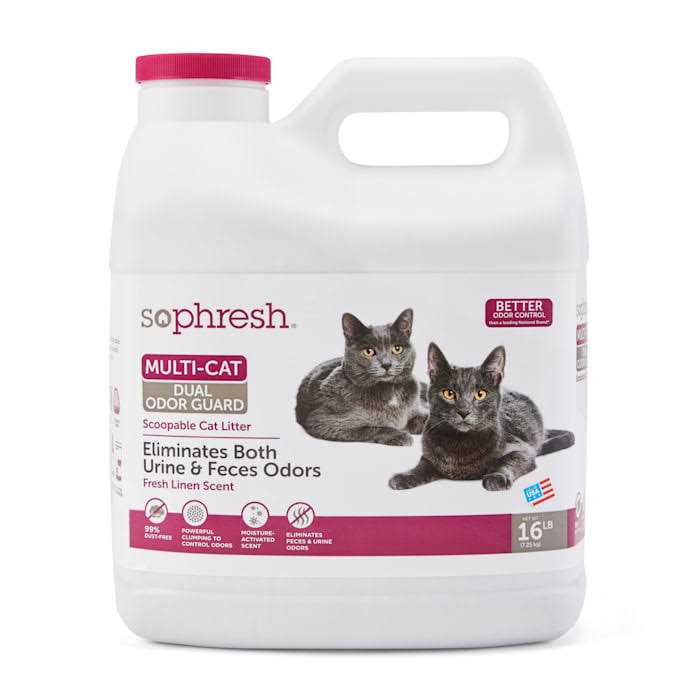 So Phresh Dual Odor Guard Scoopable Cat Litter