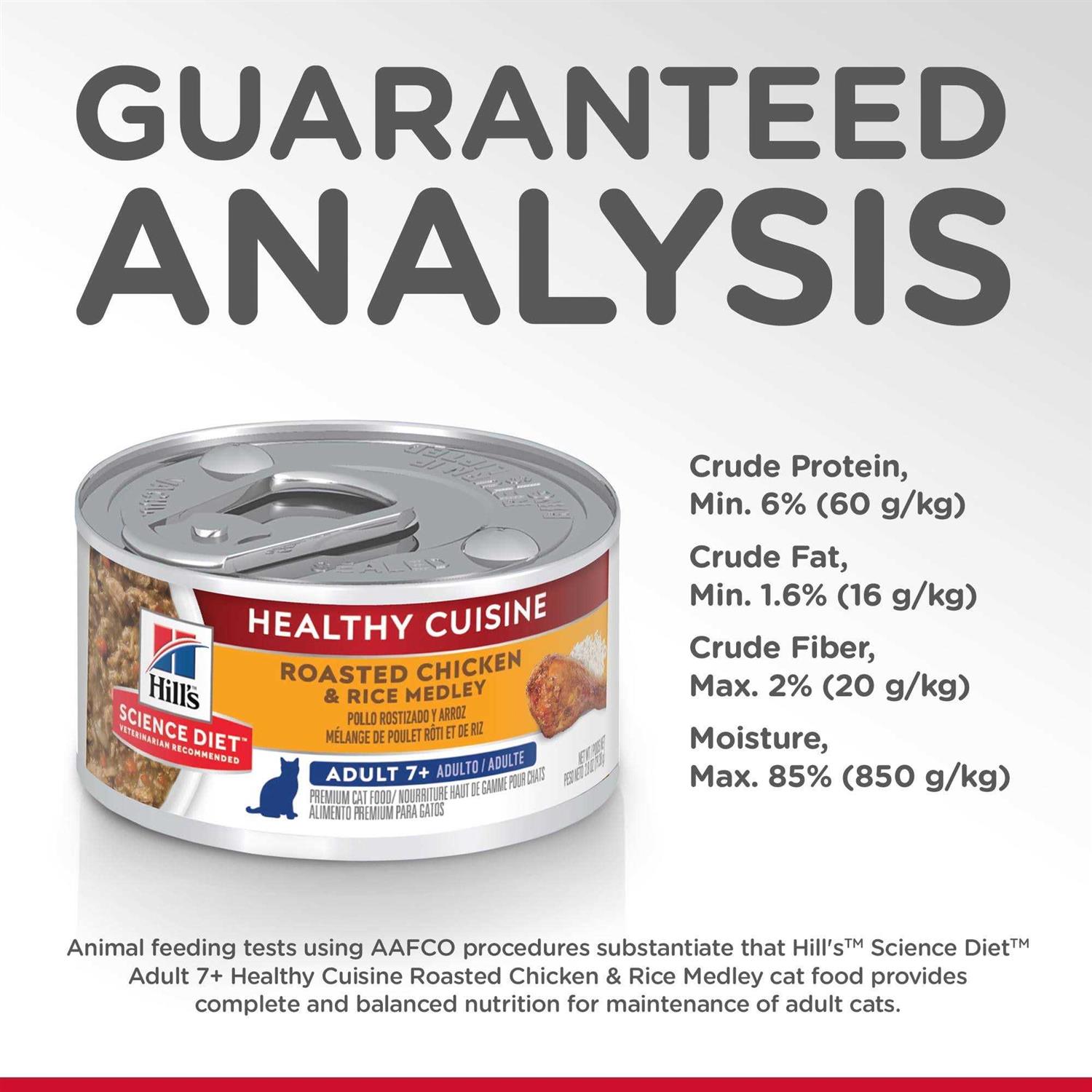 Alternative view of Hill's Science Diet Healthy Cuisine Chicken Cat Food