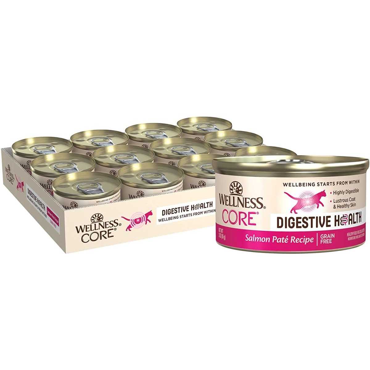 Alternative view of Wellness Core Digestive Health Pate Recipe Wet Cat Food