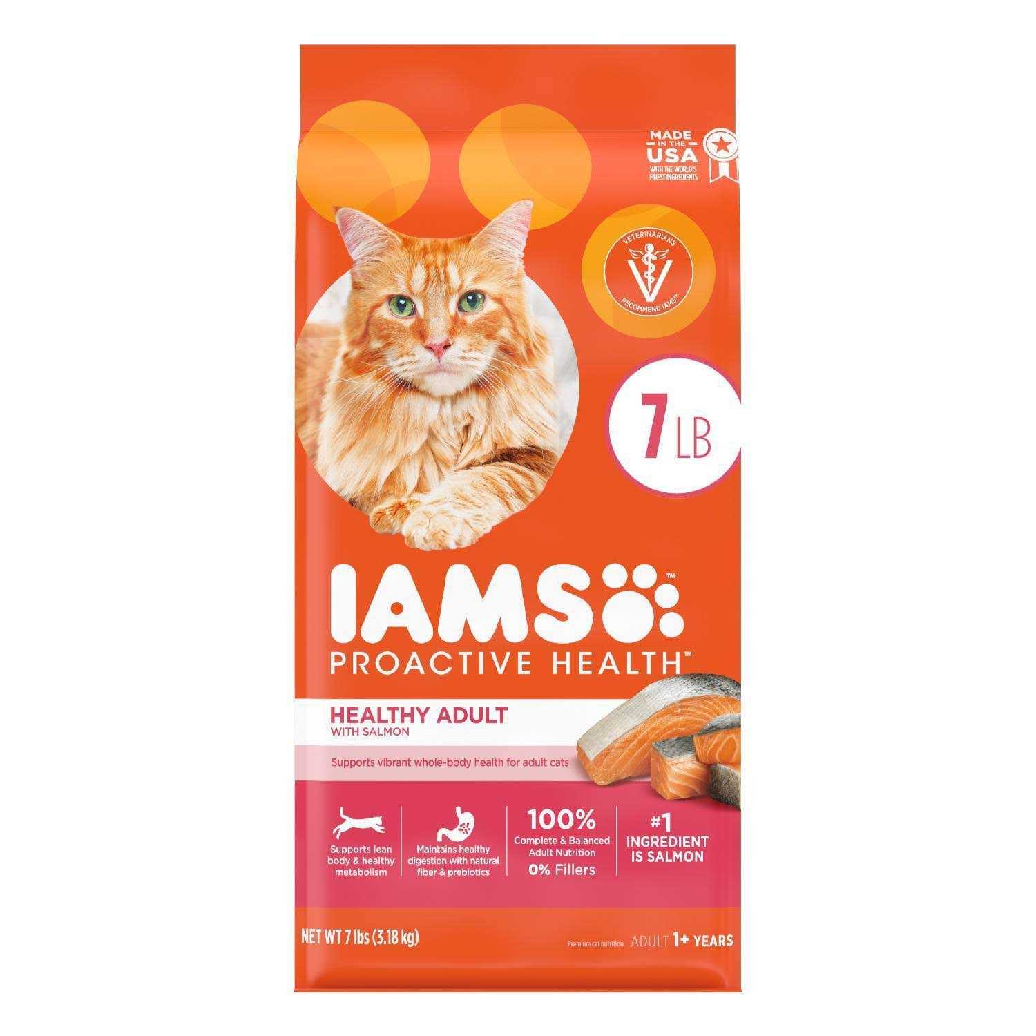 Iams Proactive Health Salmon Adult Dry Cat Food