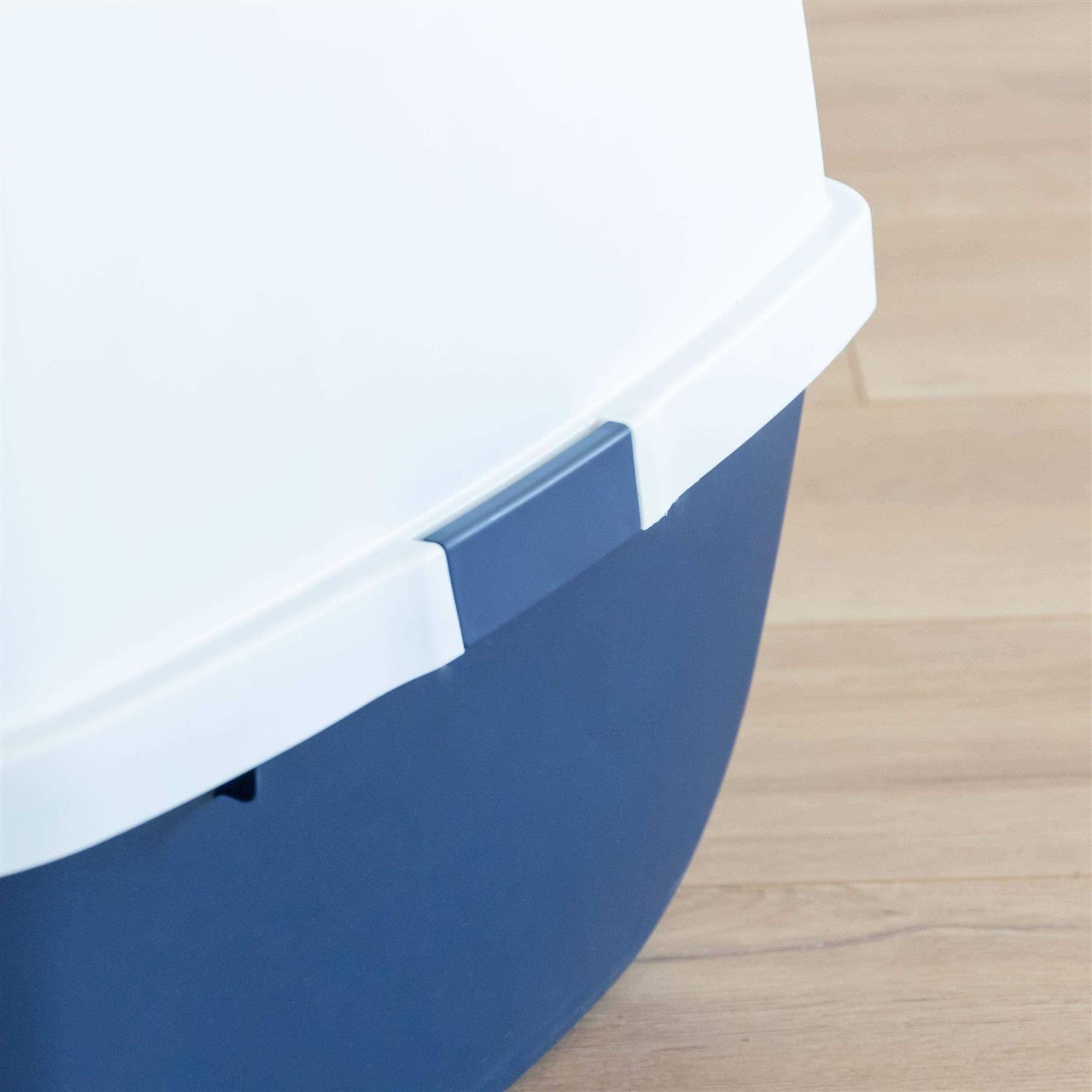 Alternative view of IRIS USA Hooded Cat Litter Box with Scoop