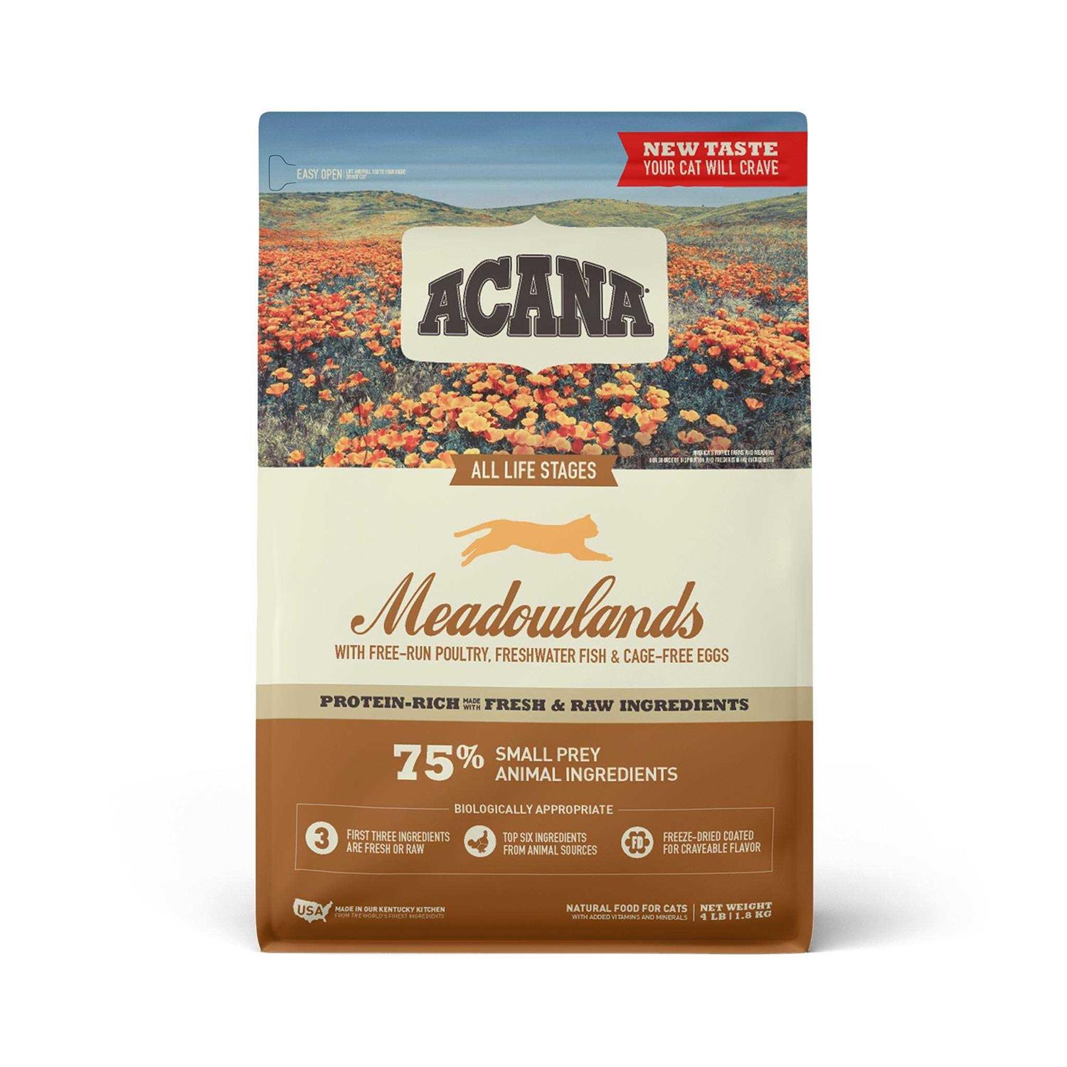 Acana Meadowlands Dry Cat Food