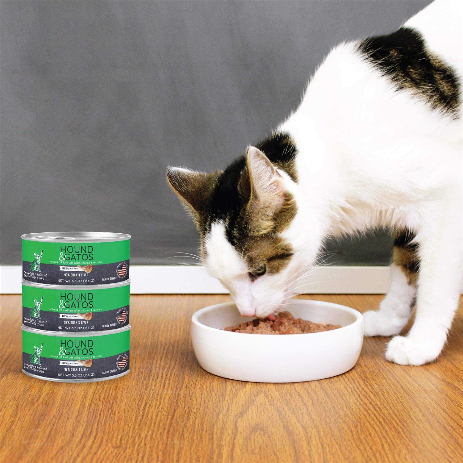 Alternative view of Hound & Gatos Canned Cat Food 5.5oz Liver