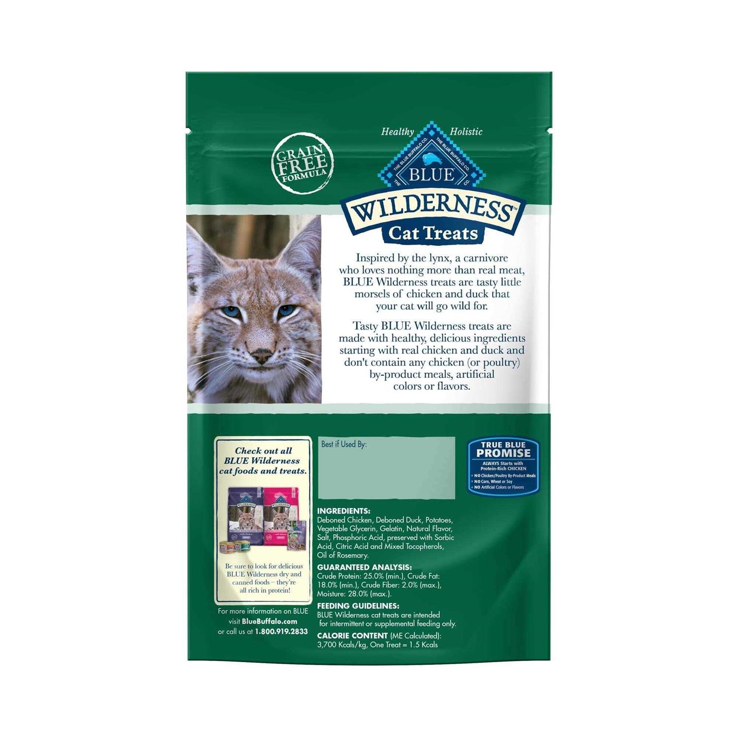 Alternative view of Blue Buffalo Wilderness Chicken & Duck Grain-Free Cat Treats