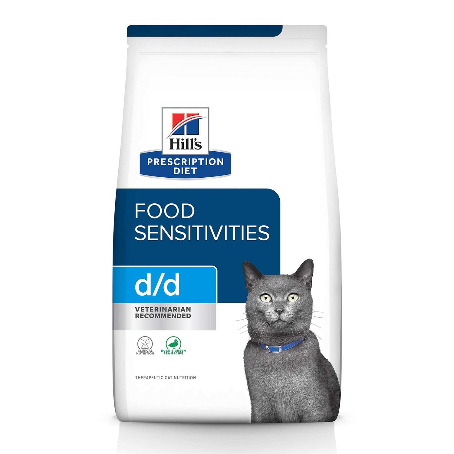 Hill's Prescription Diet d/d Duck & Green Pea Dry Cat Food