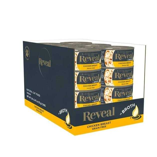 Alternative view of Reveal Natural Free Chicken Breast in Broth Wet Cat Food