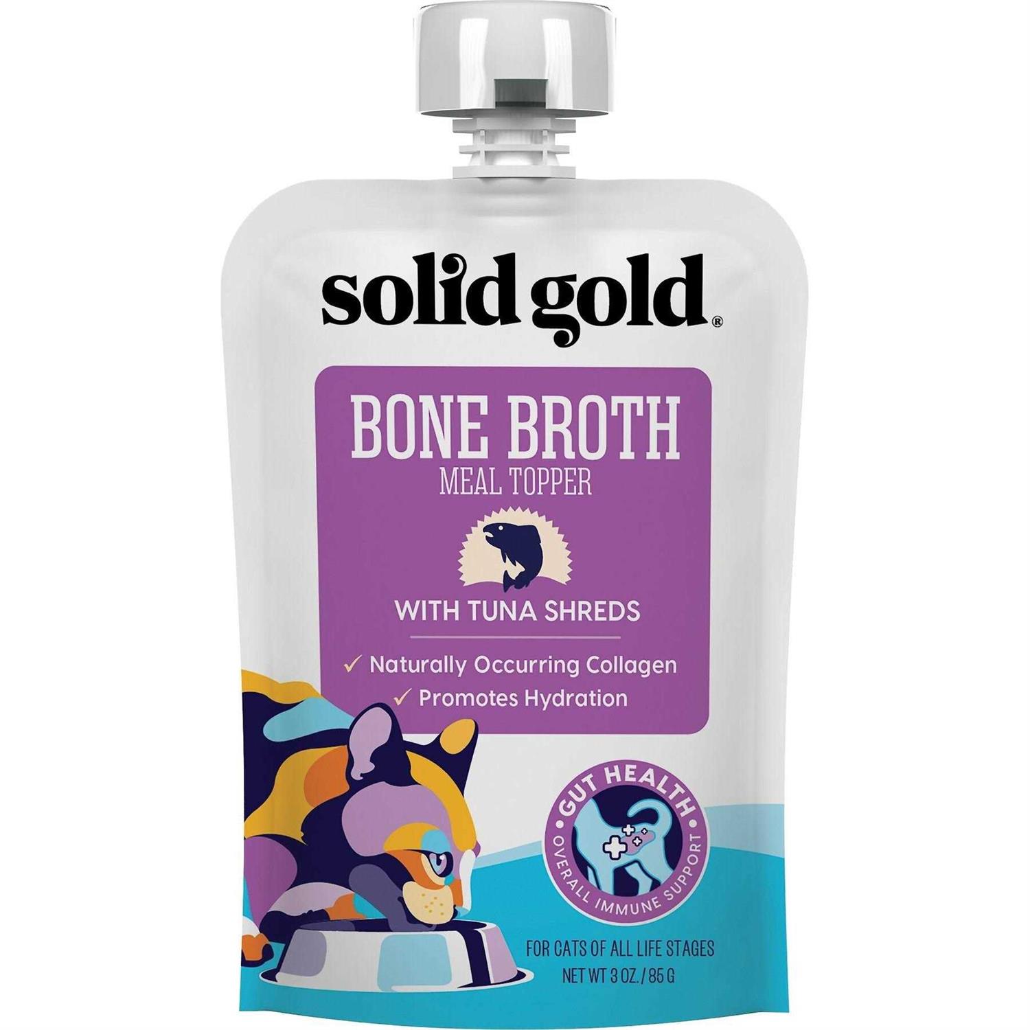 Solid Gold Bone Broth Shreds Meal Topper