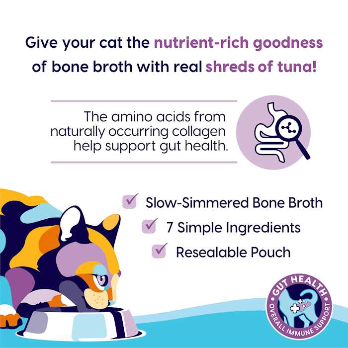 Alternative view of Solid Gold Bone Broth Shreds Meal Topper