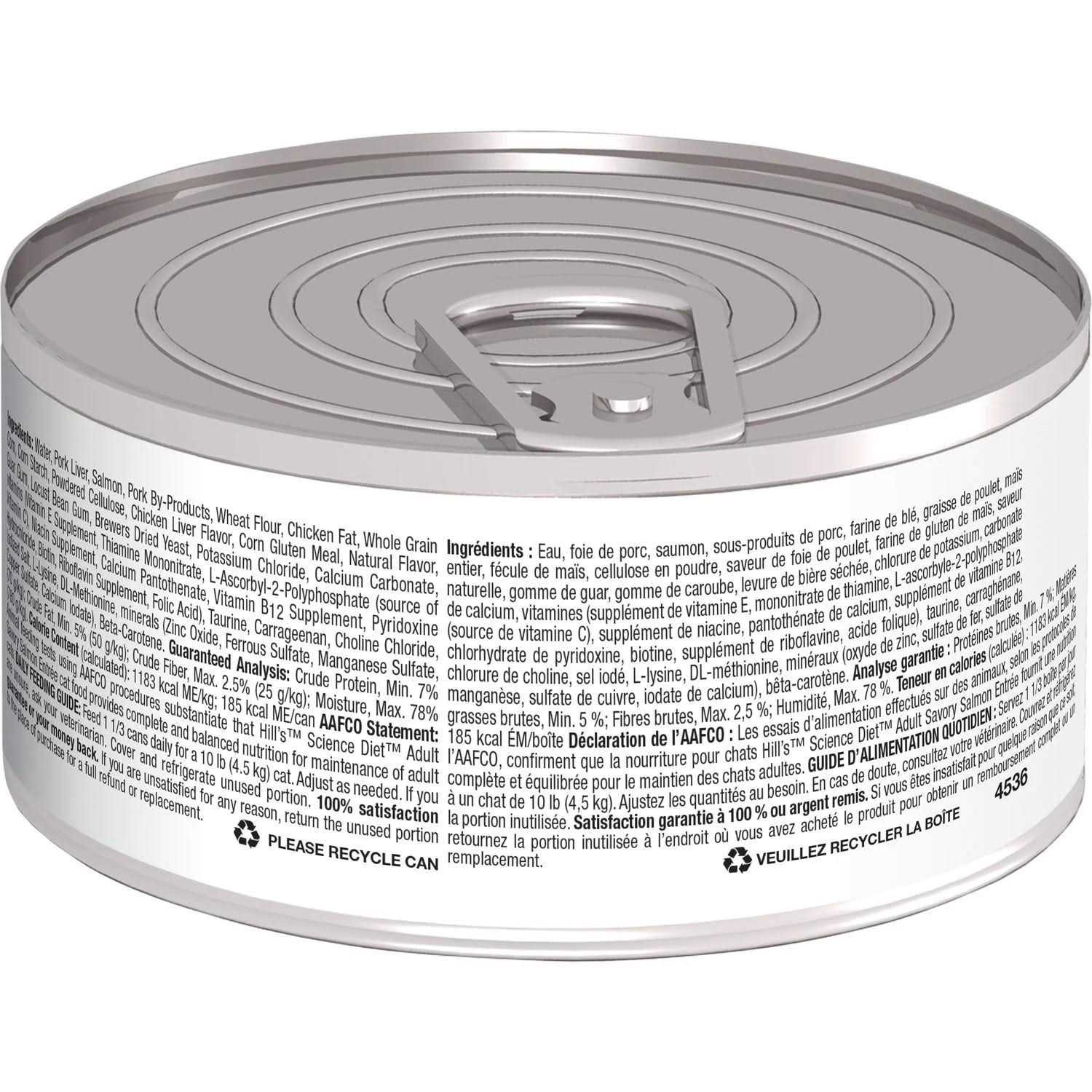 Alternative view of Science Diet Adult Cat Canned Food