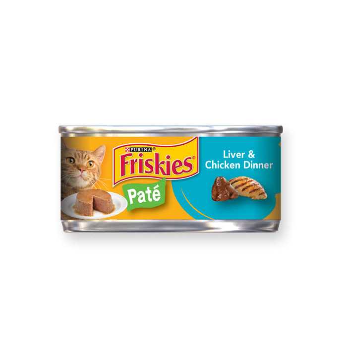 Alternative view of Friskies Liver & Chicken Dinner Pate Wet Cat Food