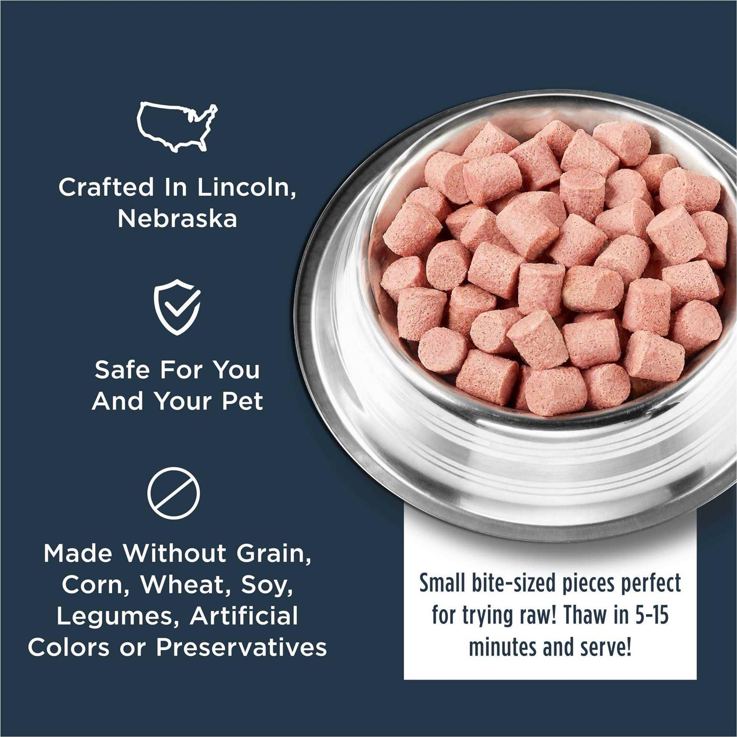 Alternative view of Instinct Raw Frozen Bites Cage Free Chicken Recipe Cat Food
