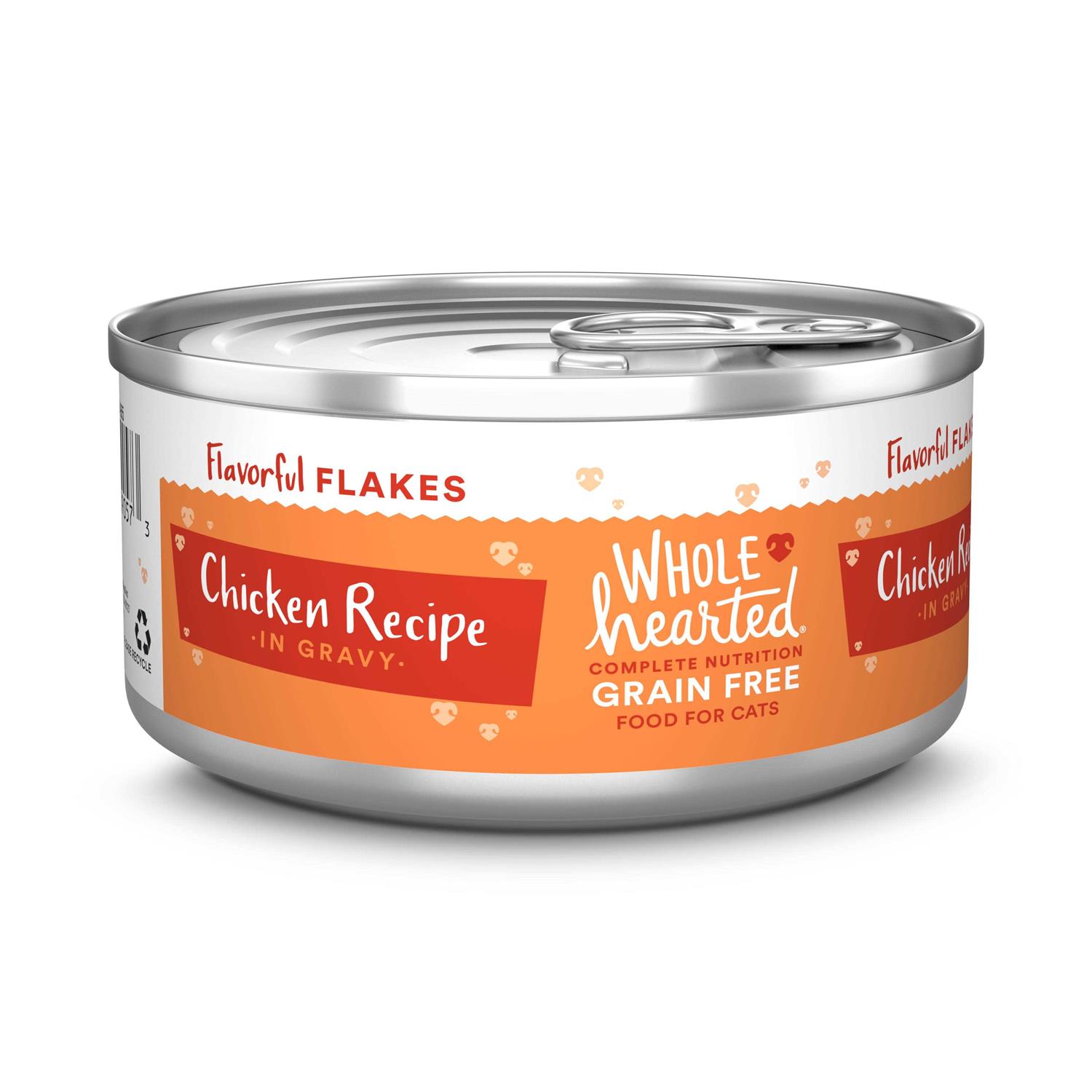 WholeHearted Chicken Recipe Flaked In Gravy Food For Cats