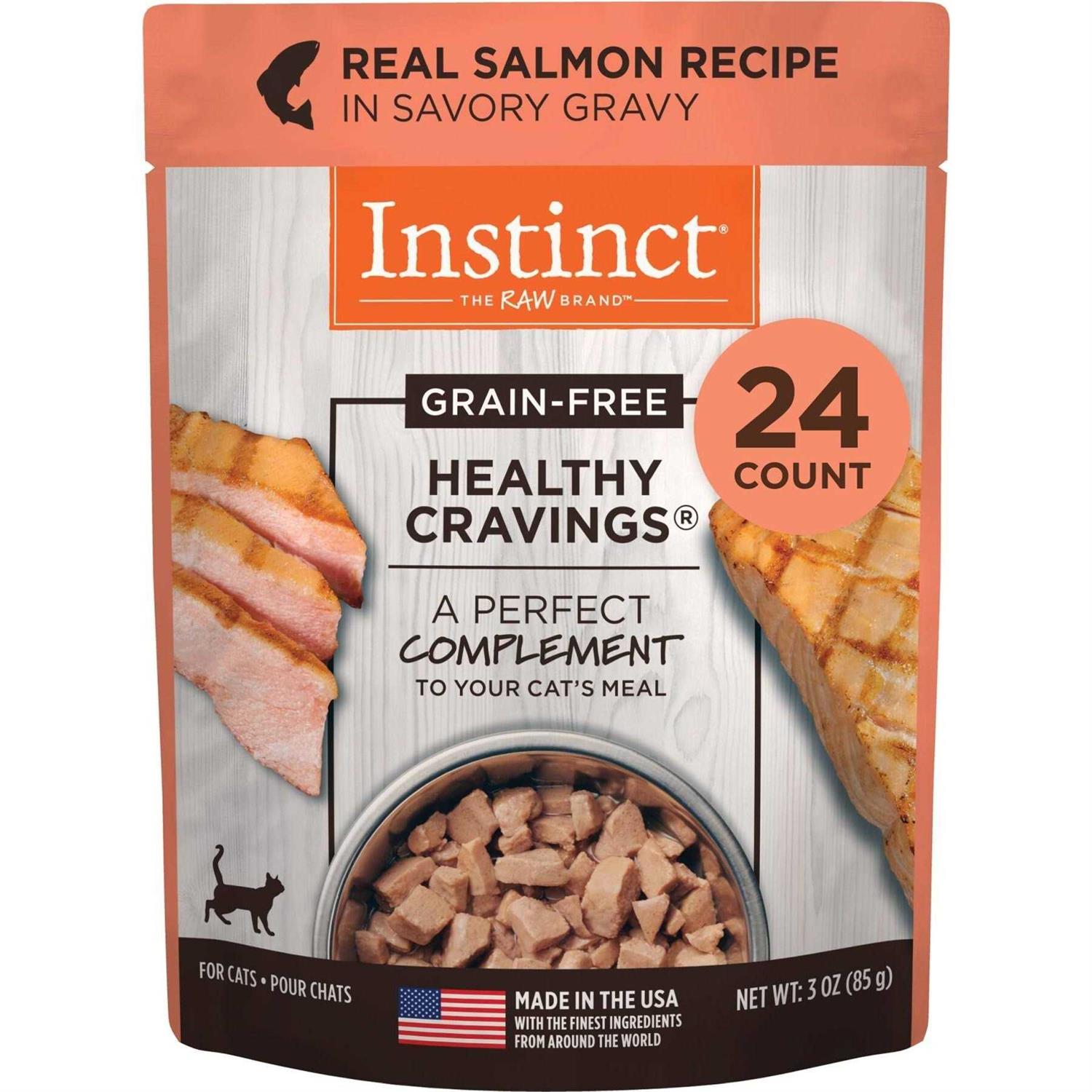 Instinct Healthy Cravings Grain Free Real Recipe Wet Cat Food Topper