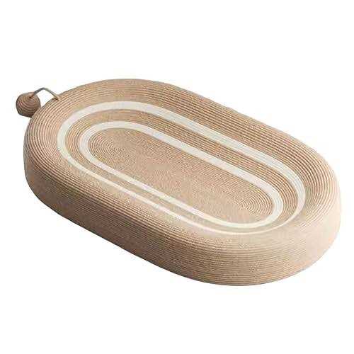 YHRELLX 3 in 1 Scratch Lounge Cat Bed Anti-Slip Cat Scratcher Bed for Indoor Cats Scratch Pad Extra
