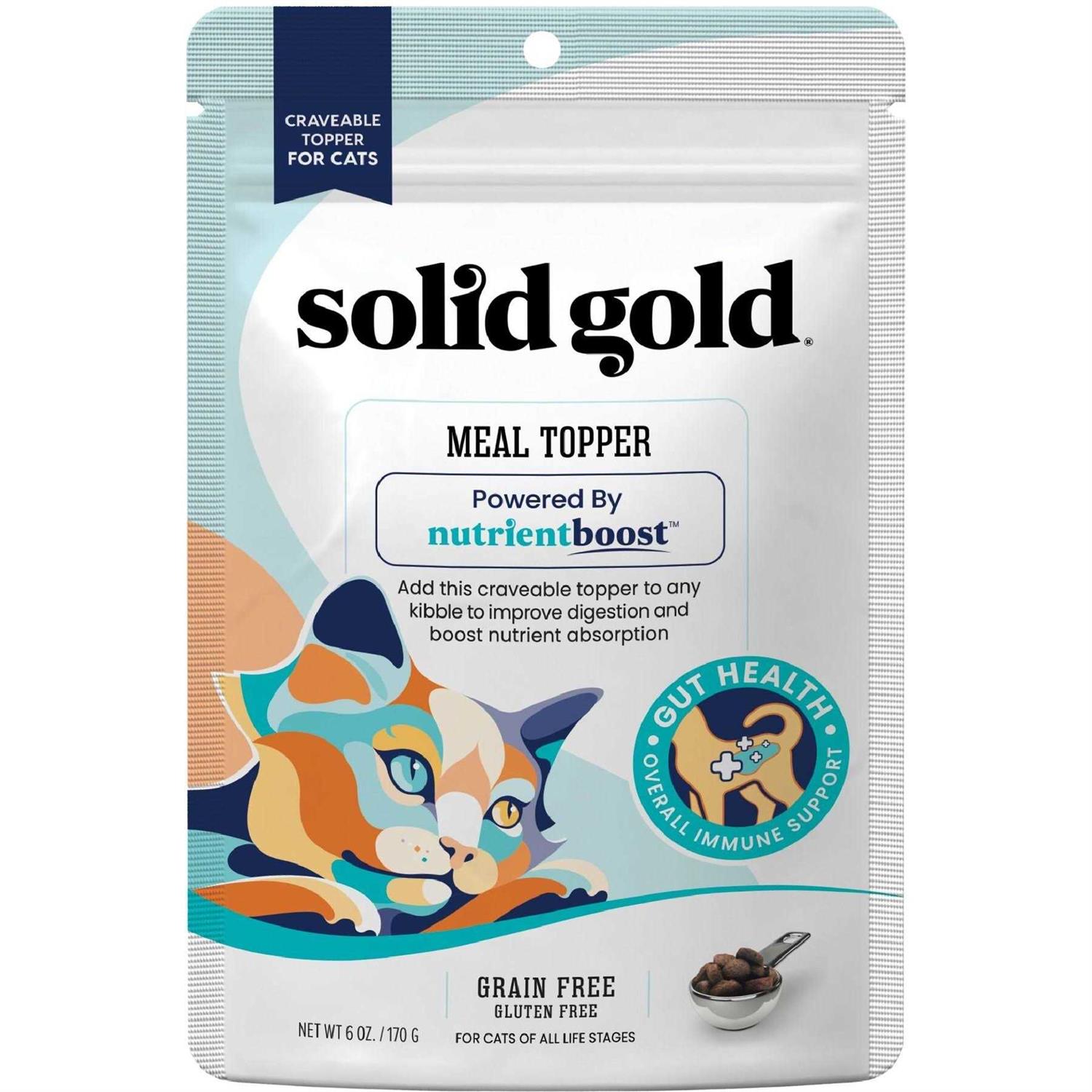 Solid Gold NutrientBoost Grain-Free Cat Food Topper