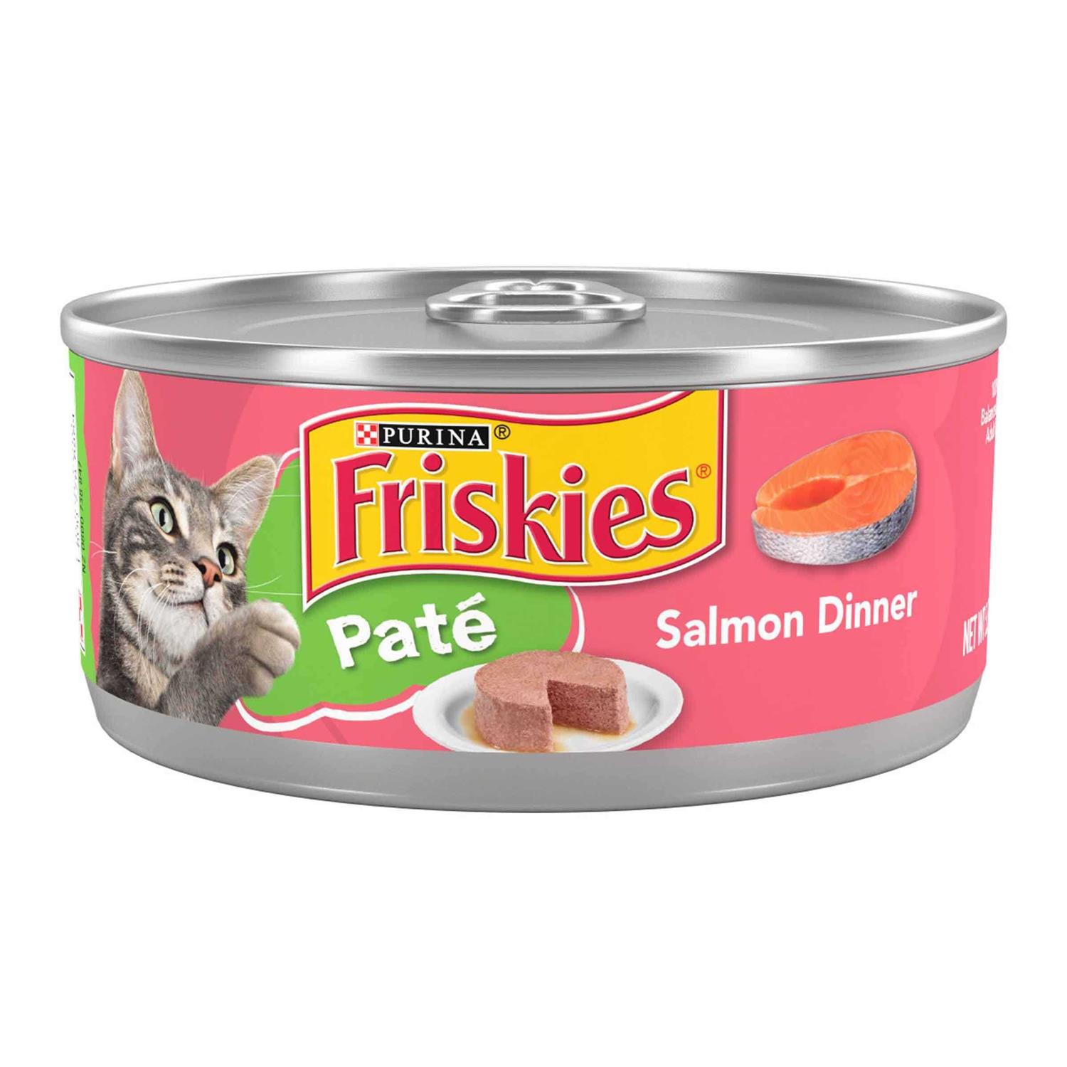 Purina Friskies Pate Salmon Dinner Wet Cat Food