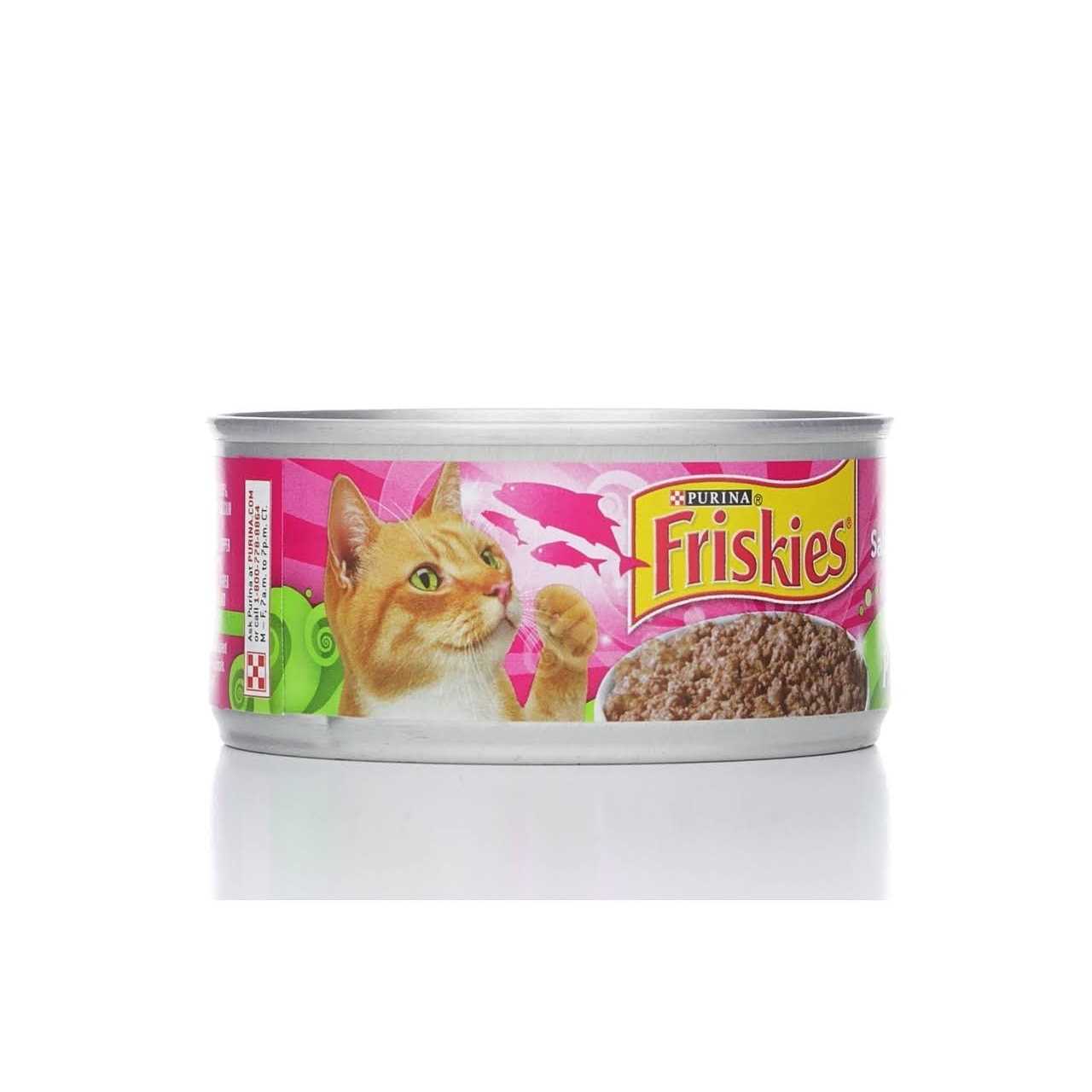 Alternative view of Purina Friskies Pate Salmon Dinner Wet Cat Food