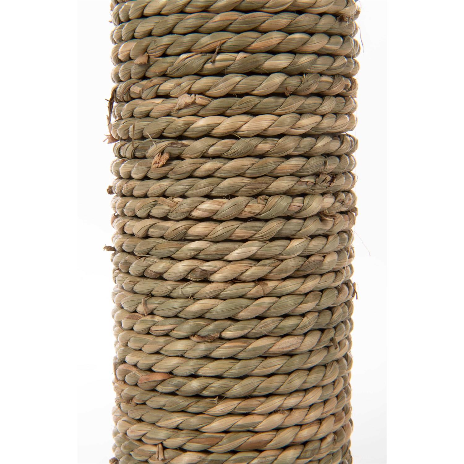 SmartyKat Simply Scratch Post with Feather Toy