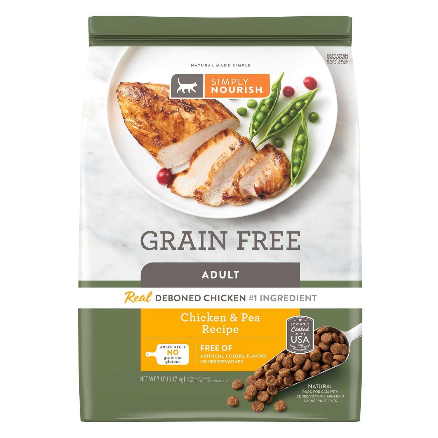 Simply Nourish Original Cat Dry Food Chicken and Pea