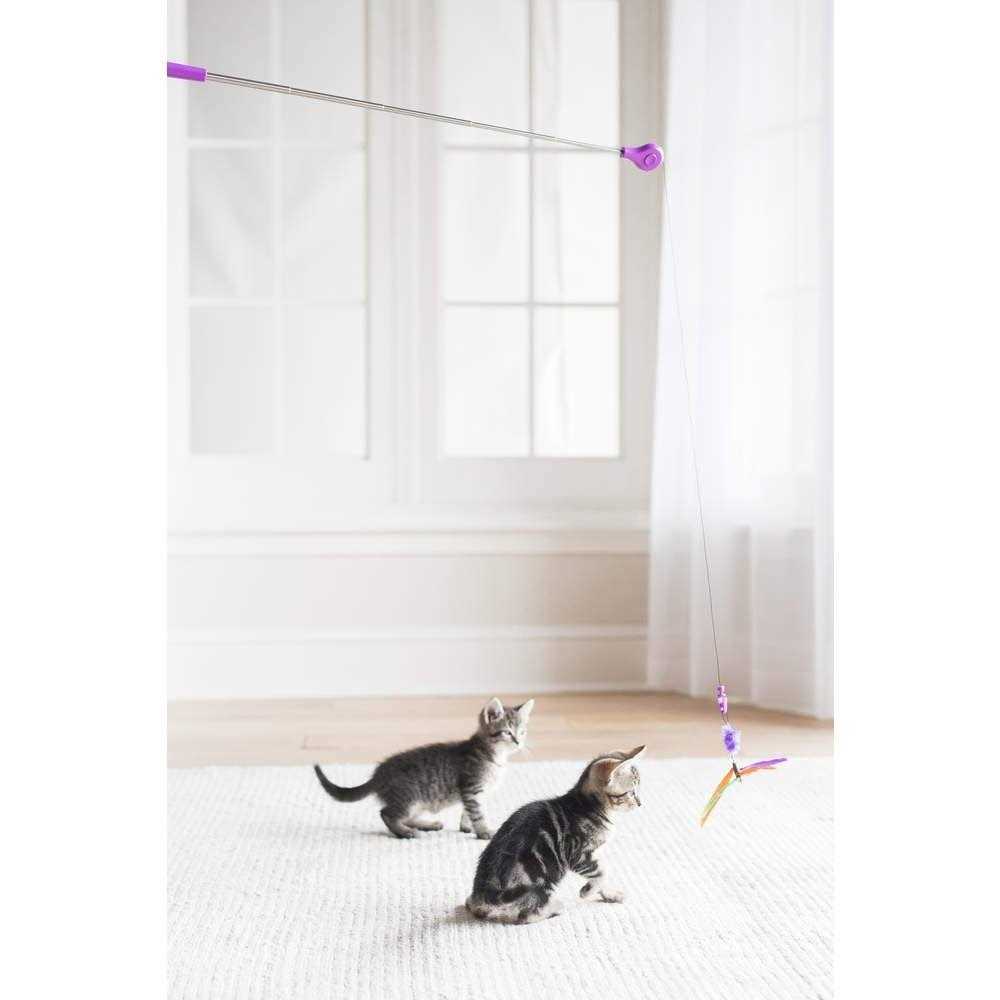 Alternative view of Jackson Galaxy Air Prey Copter Wand
