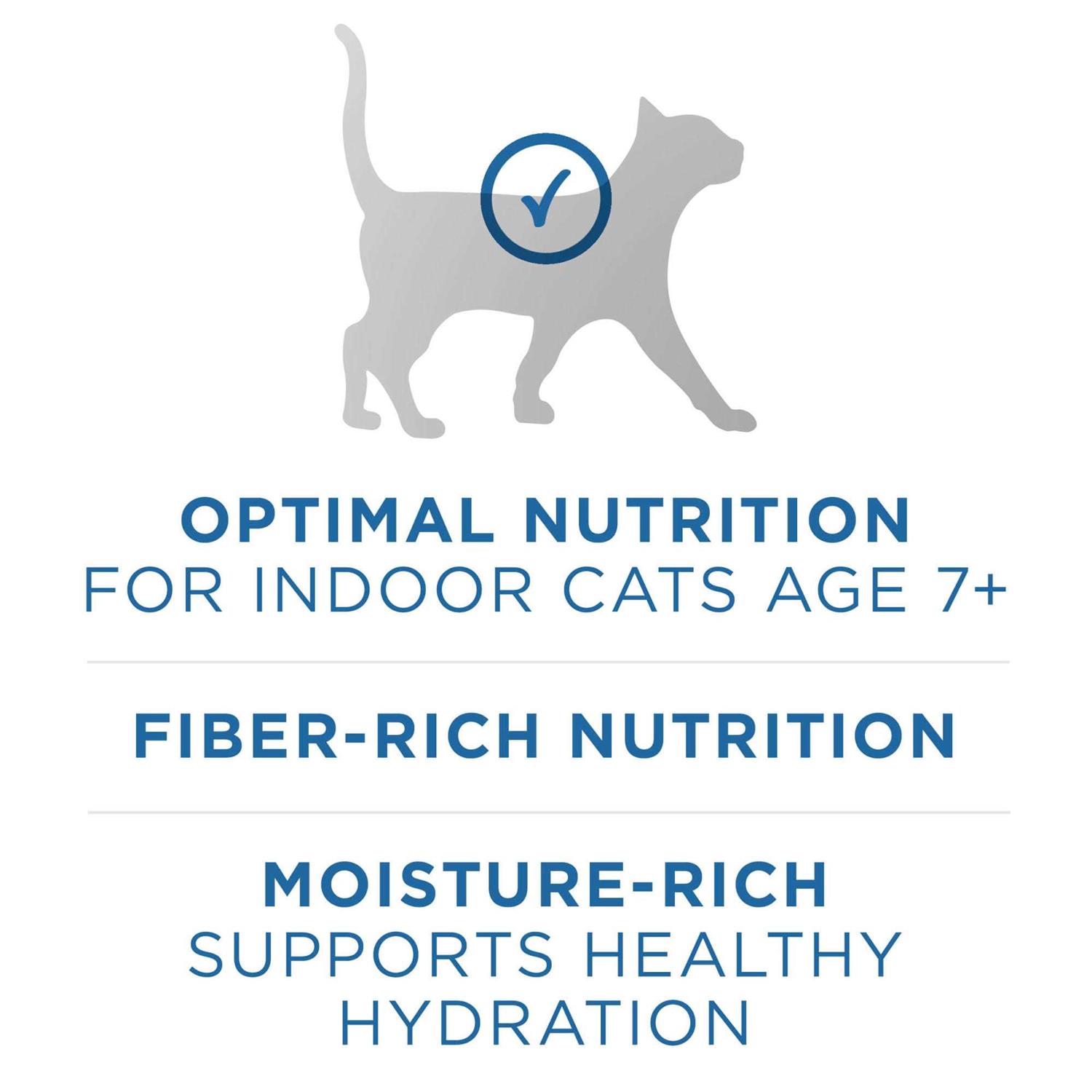 Alternative view of Purina ONE Chicken & Ocean Vibrant Maturity 7+ Wet Cat Food