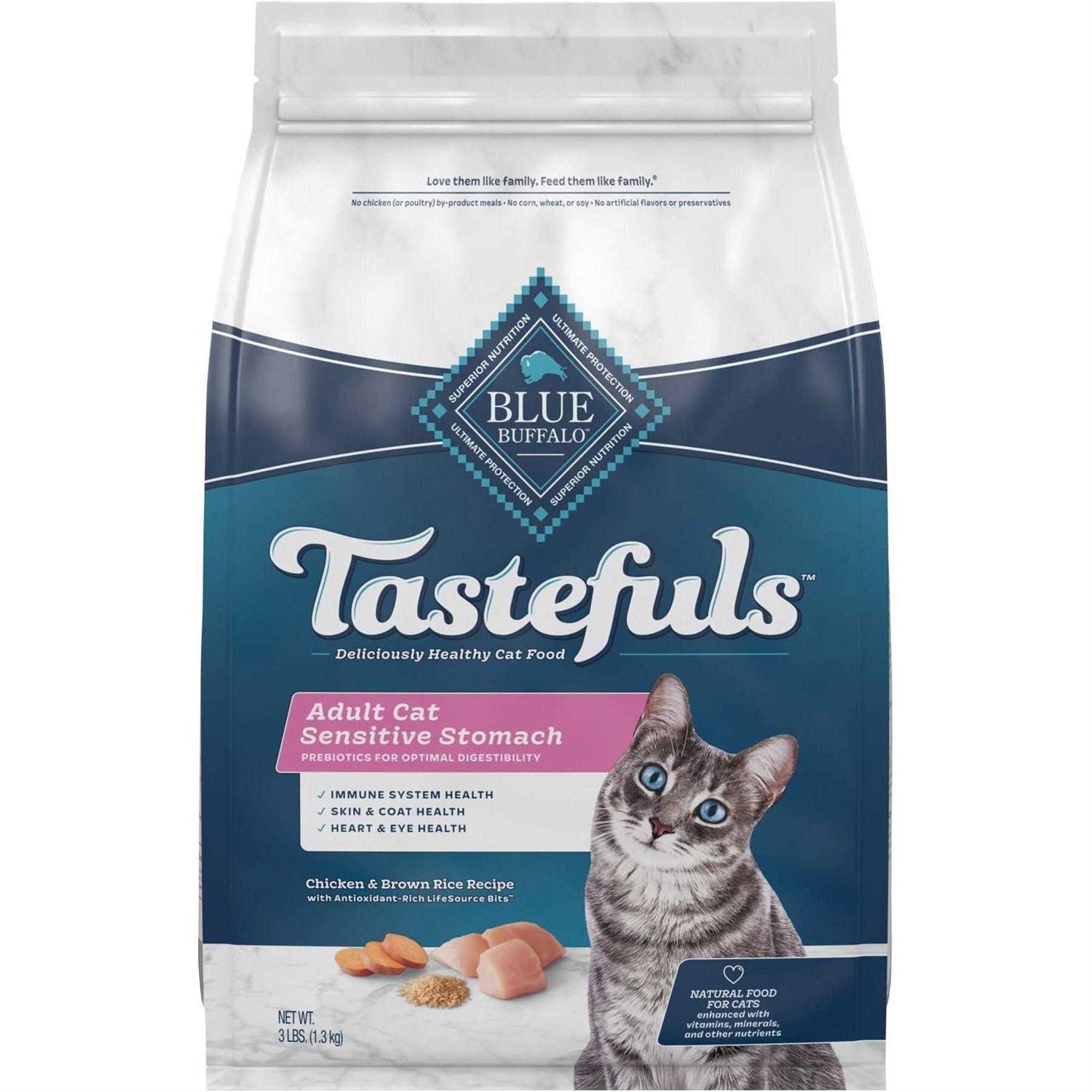 Blue Buffalo Tastefuls Adult Dry Cat Food Brown Rice