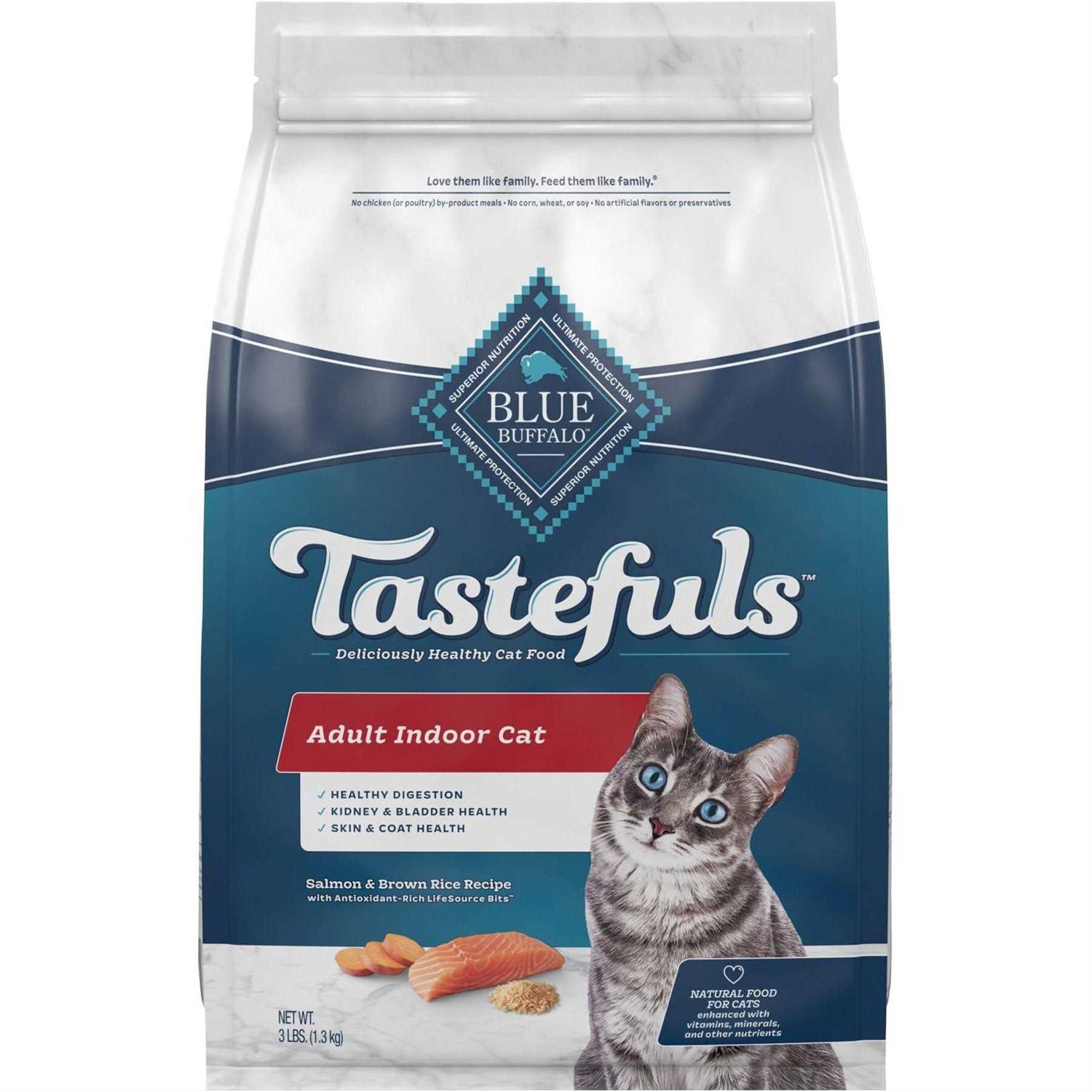 Blue Buffalo Tastefuls Adult Dry Cat Food Brown Rice