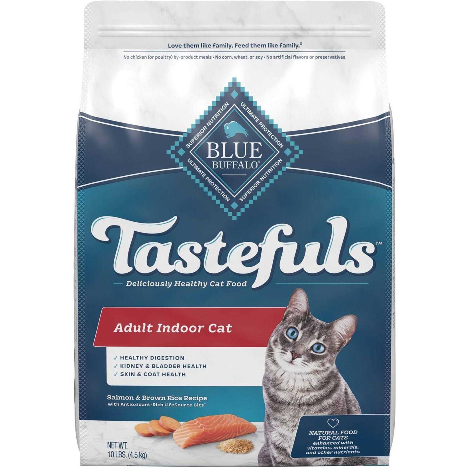 Blue Buffalo Tastefuls Adult Dry Cat Food Brown Rice