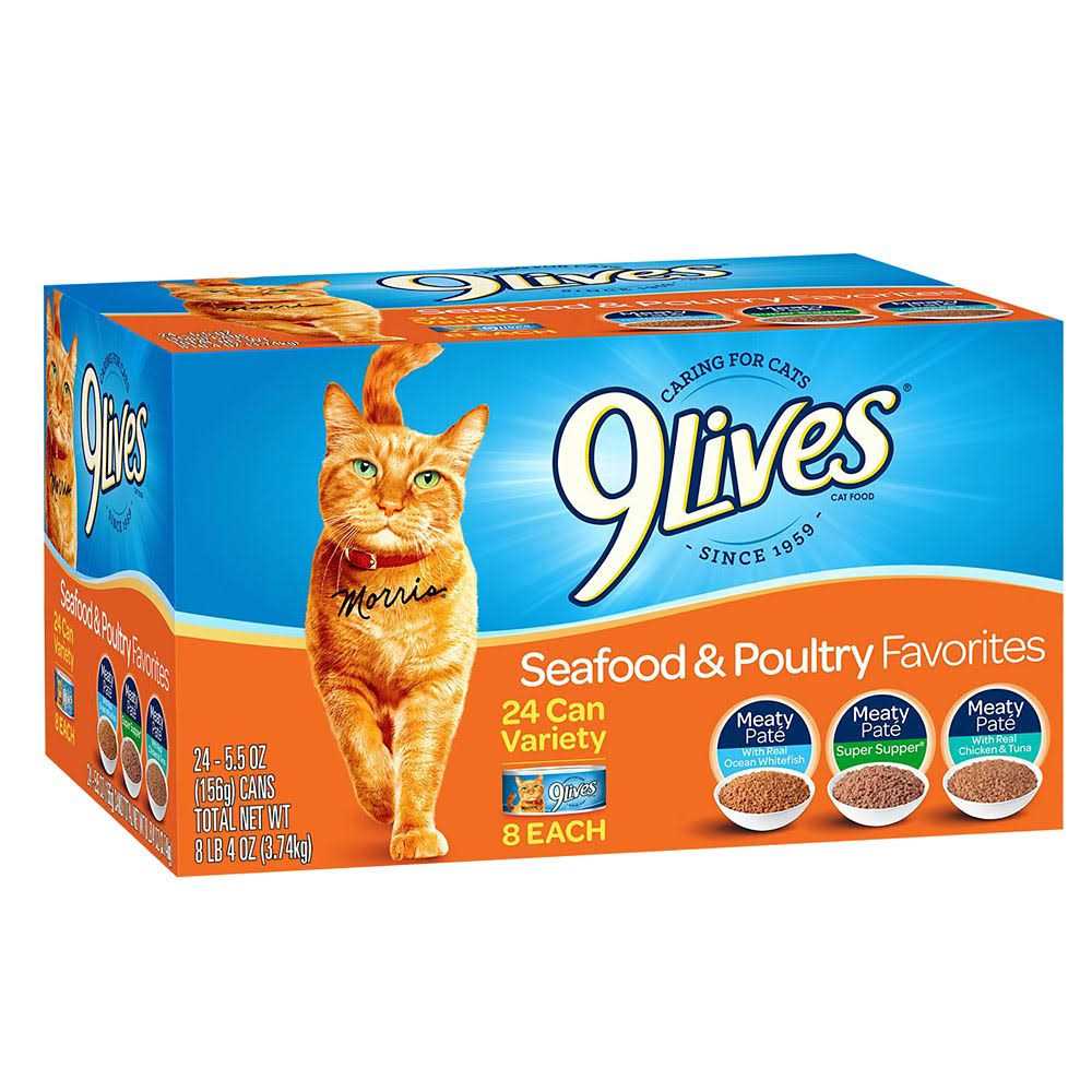 9Lives Seafood & Poultry Favorites Variety Pack Cat Food